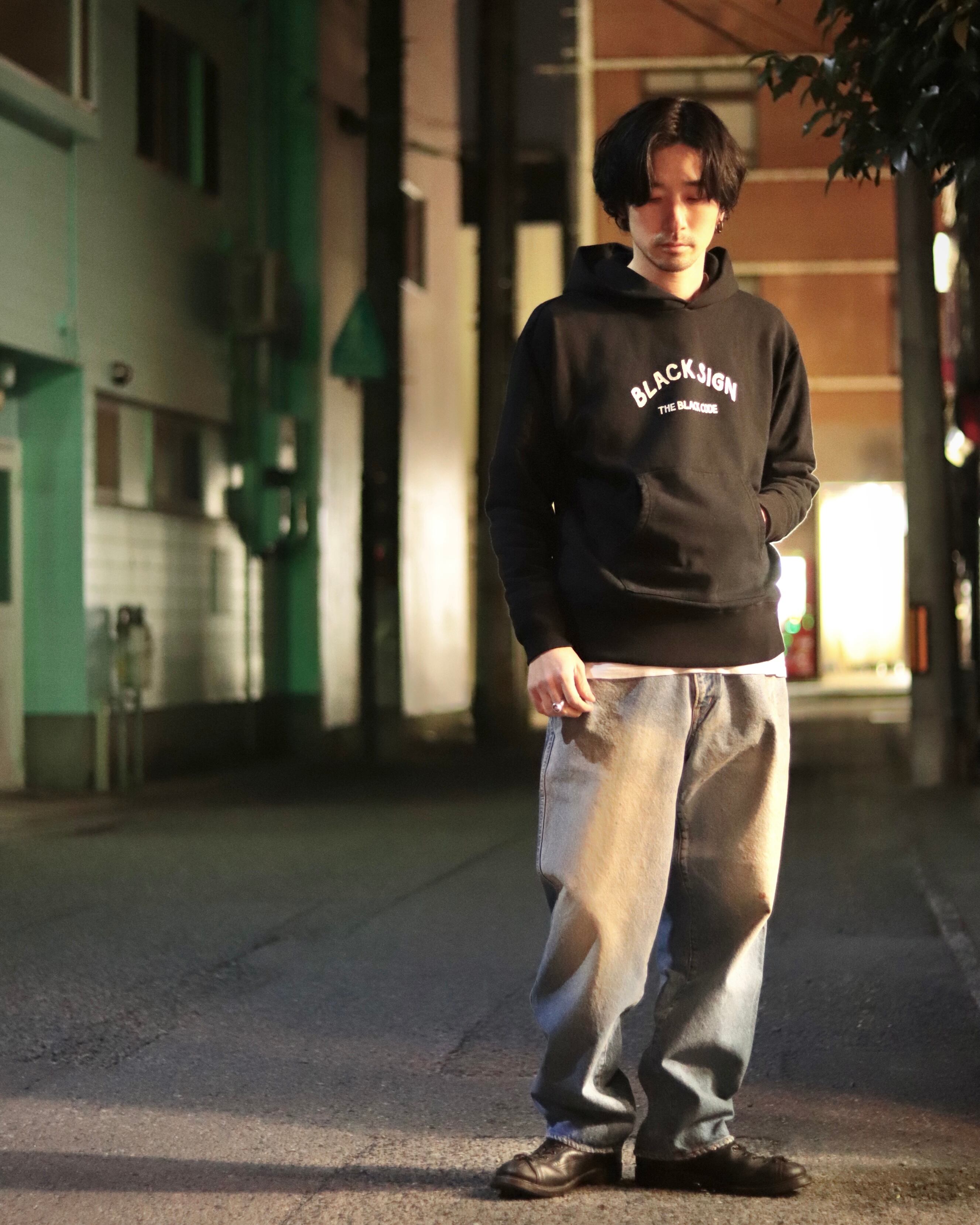 177cm 60kg Lサイズ着用