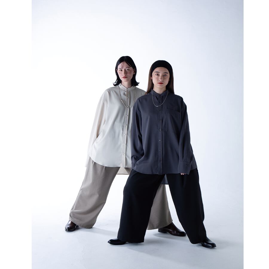 model:157cm / Mサイズ着用 | 170cm / Lサイズ着用