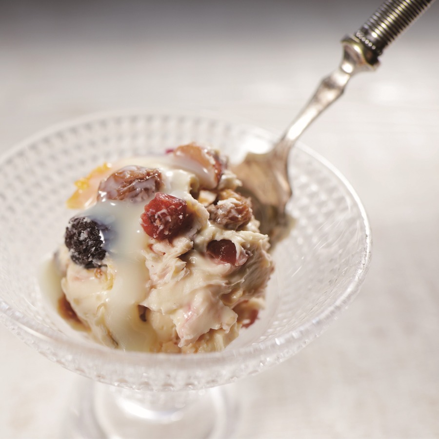 カッサータ｜白桃シロップで作るイタリアのアイスケーキ