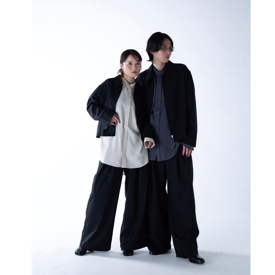 model:162cm / Mサイズ着用 | 179cm / Lサイズ着用