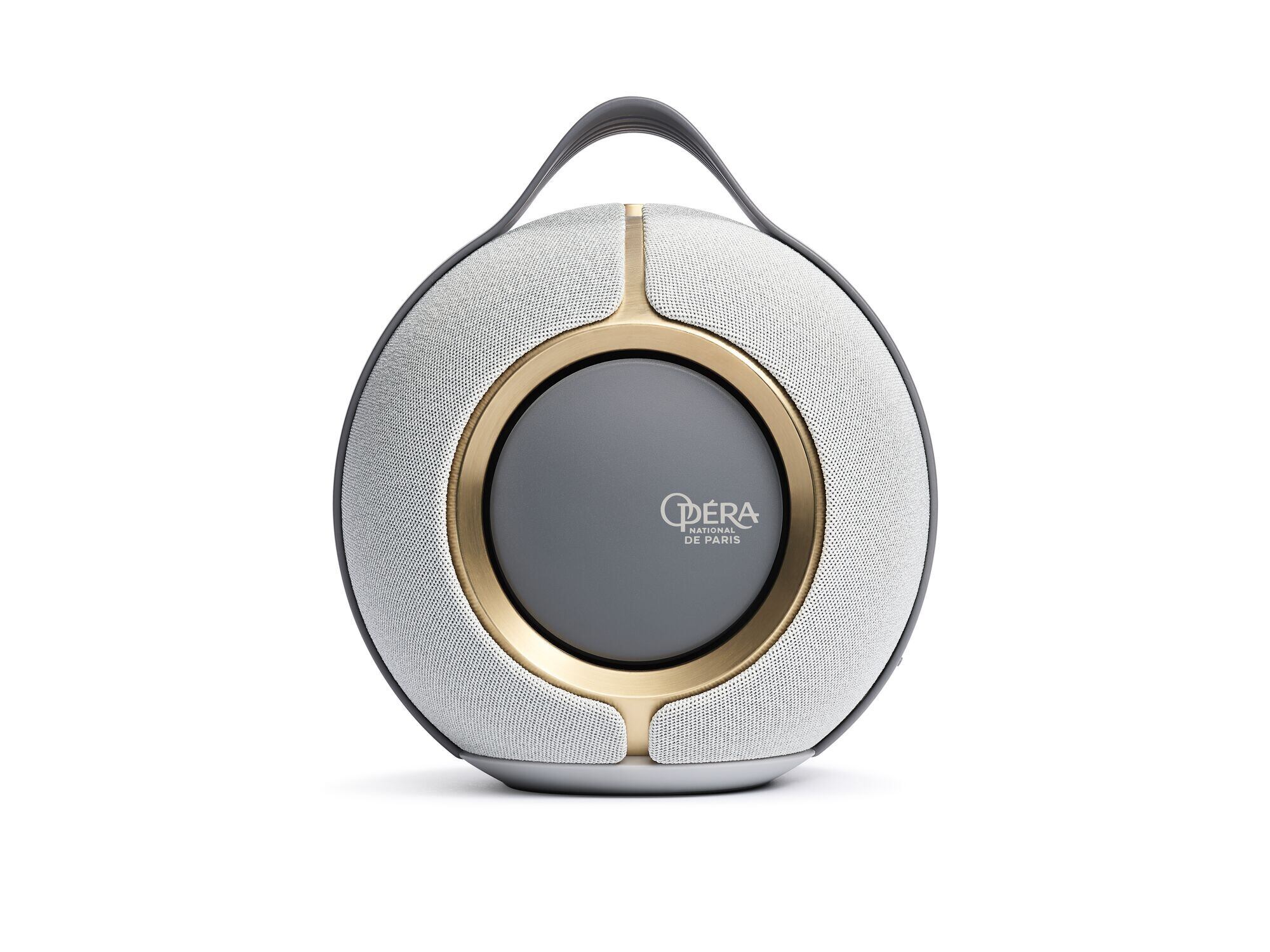 Opera ワイヤレススピーカー 球形 グレー　ゴールドDEVIALET Devialet Mania Opéra de Paris - Portable Hi-Fi Speaker