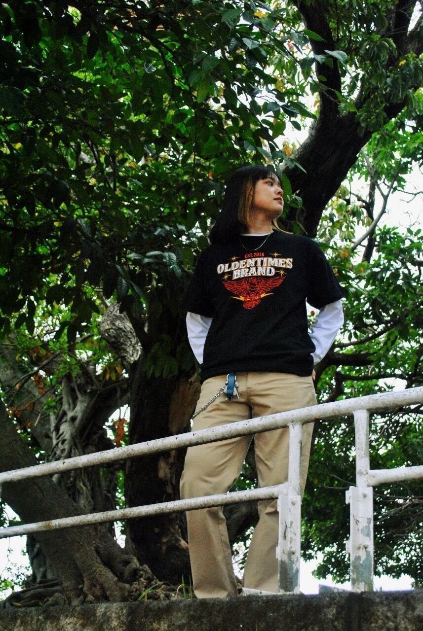 BLACK:168cmMサイズ着用