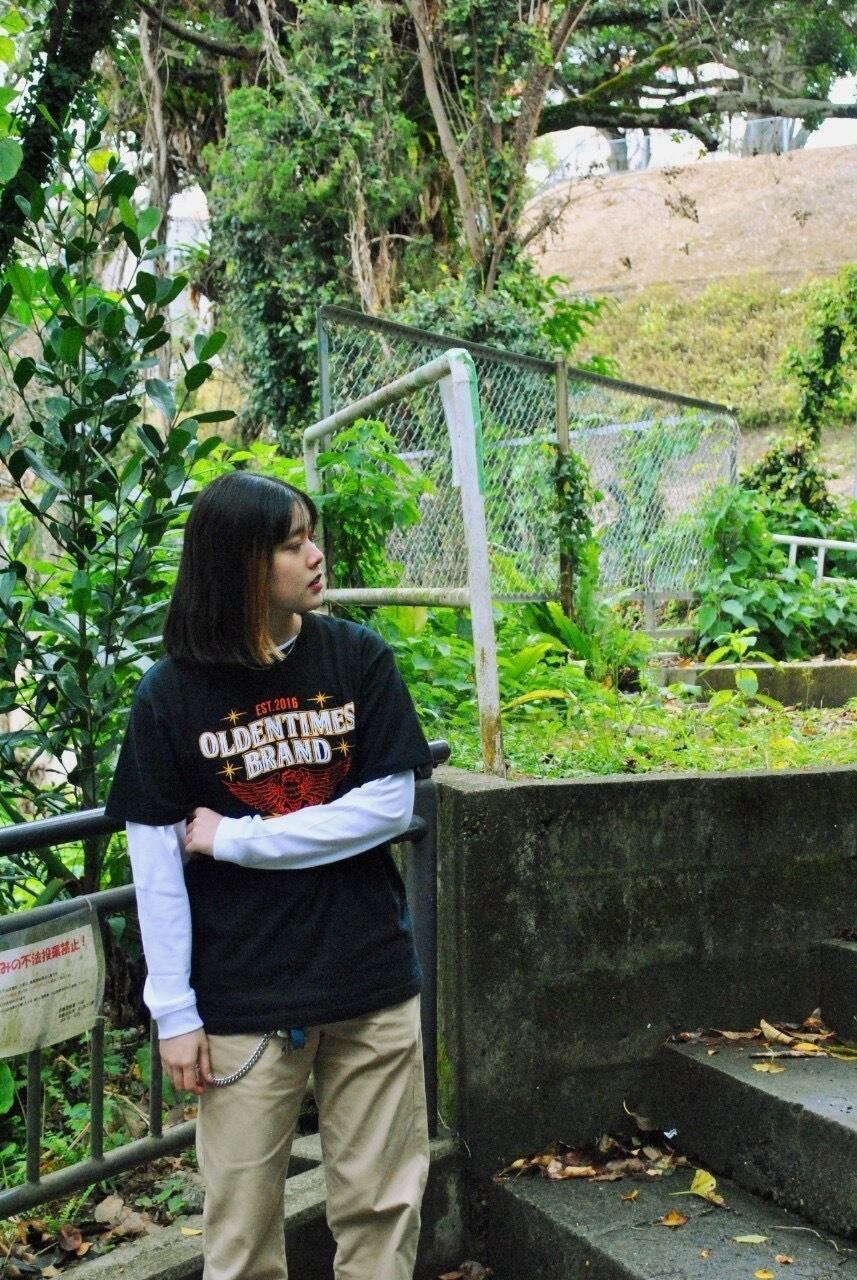 BLACK:168cmMサイズ着用