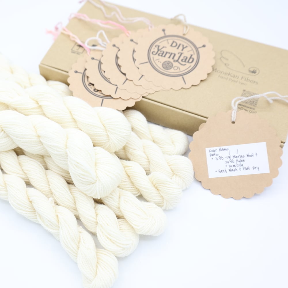 DIY Yarn Lab - Everyday Sock Box Set - 手染め用毛糸 / ソックヤーン