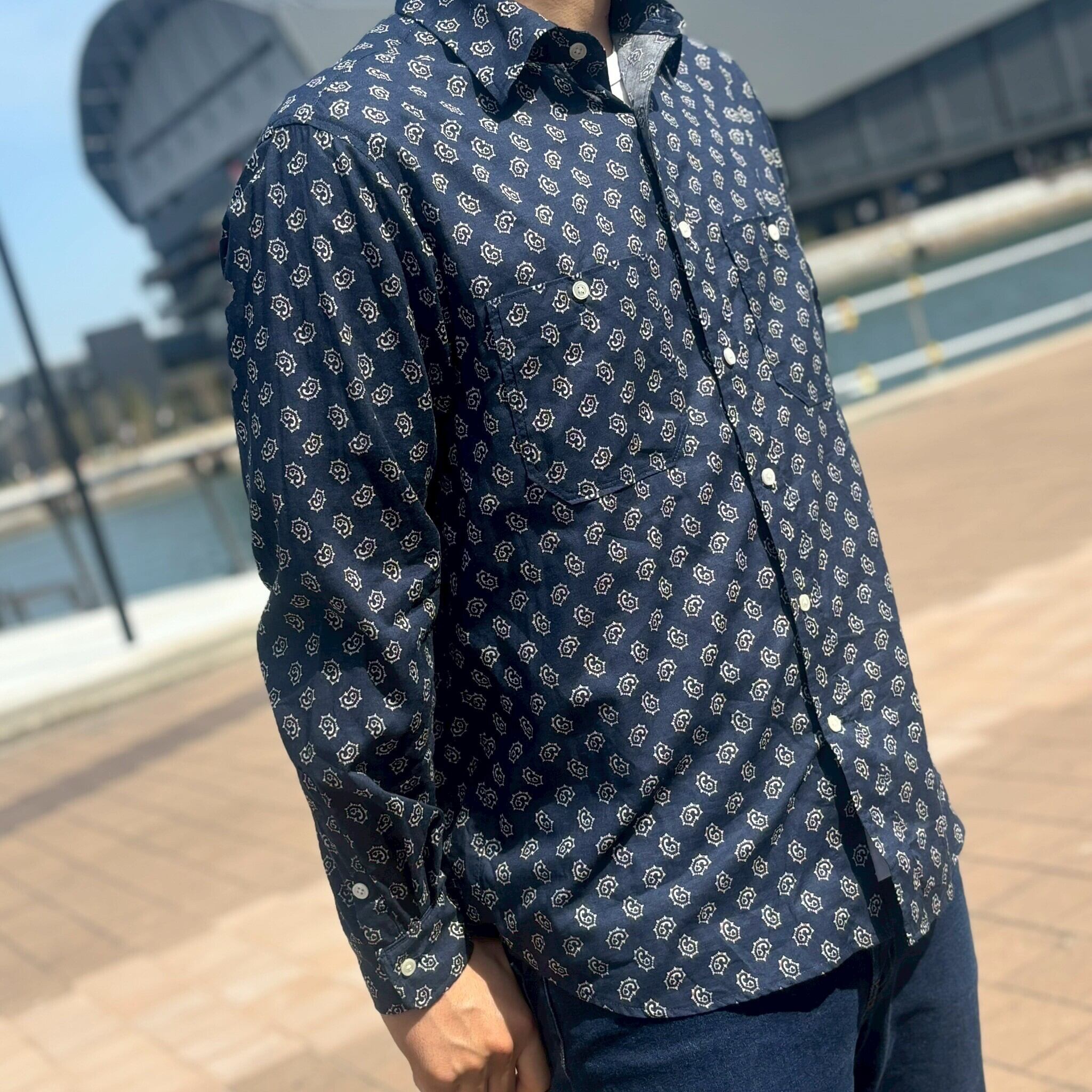 作品例　メンズシャツ