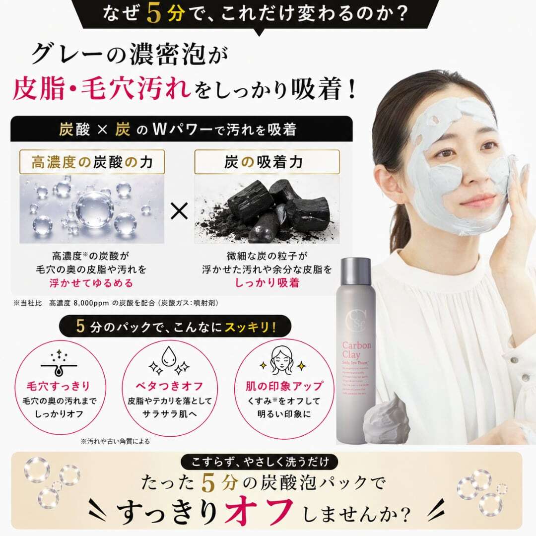 カーボンクレイソーダスパフォーム | TANSAN LIFE｜正規販売店