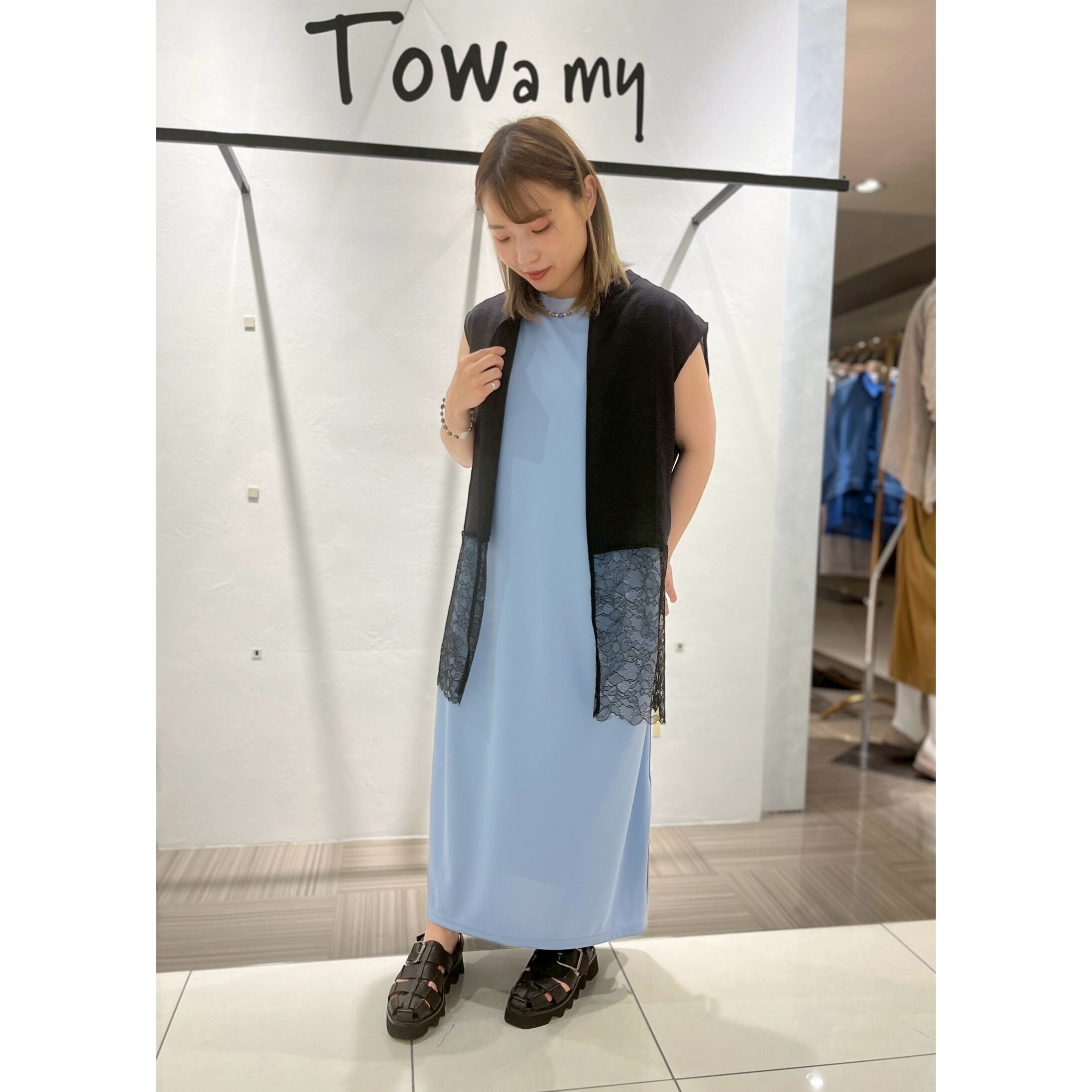 熊本店  149cm  /  着用カラー bl.gry