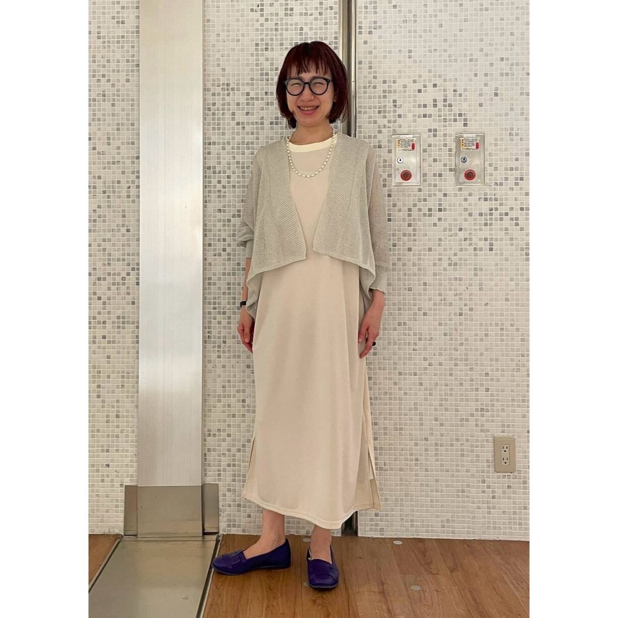 千葉店  159cm  /  着用カラー l.bge