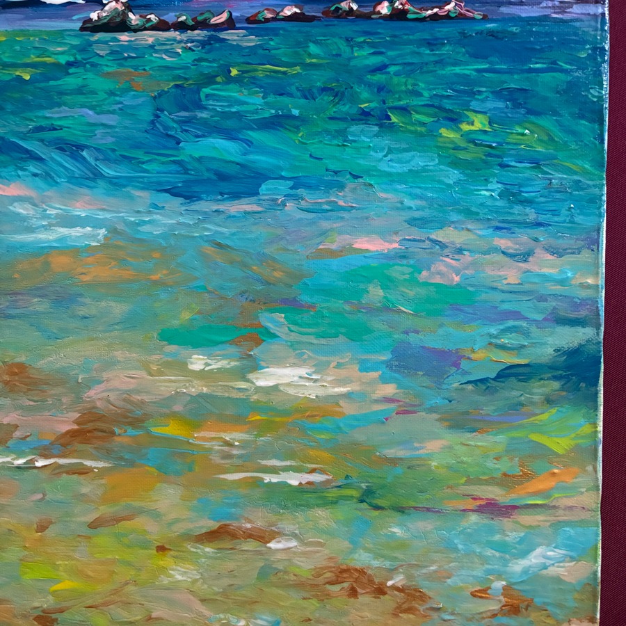 Hand-painted by infinity artist NAO, Japan.