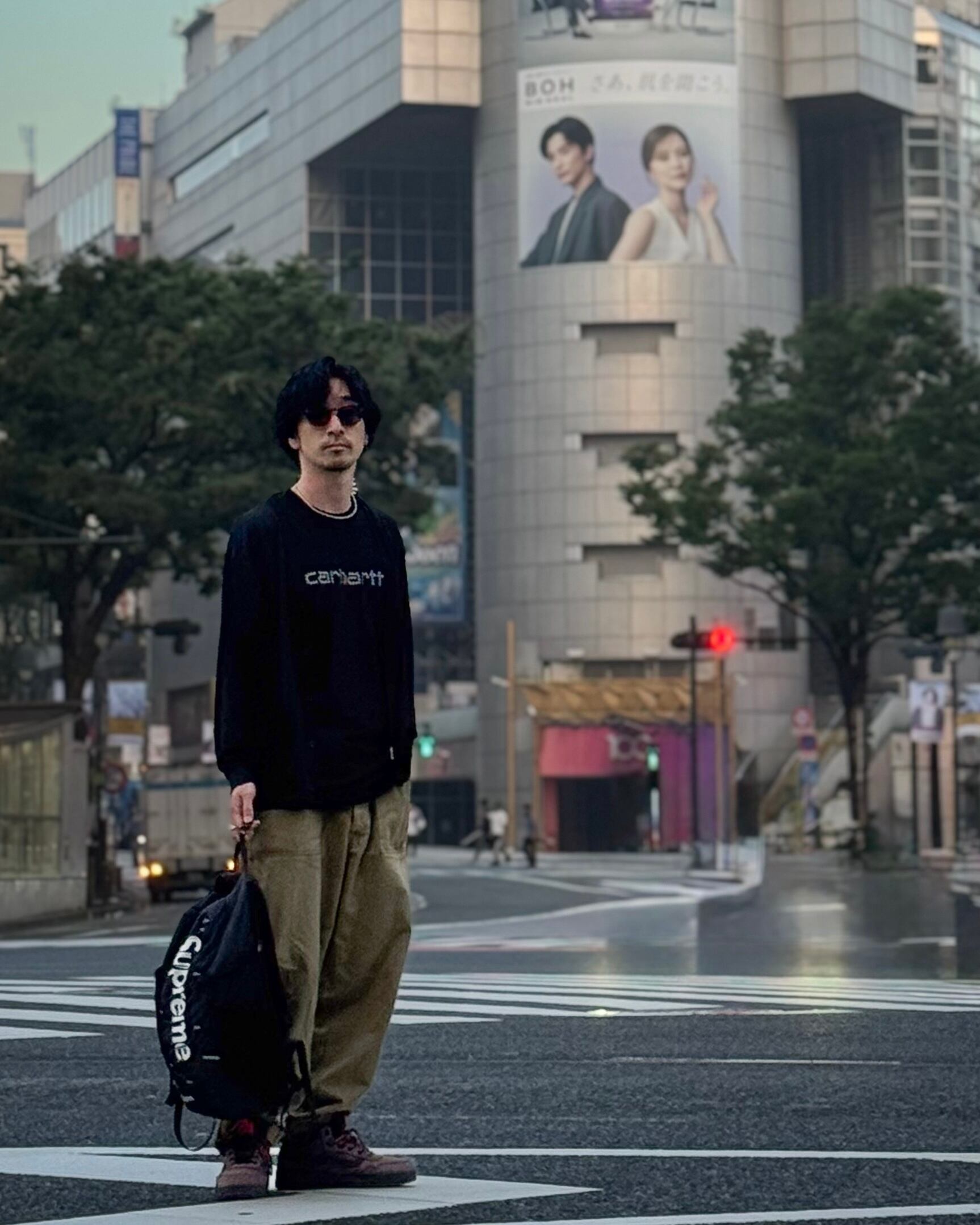 177cm  60kg  Mサイズ着用