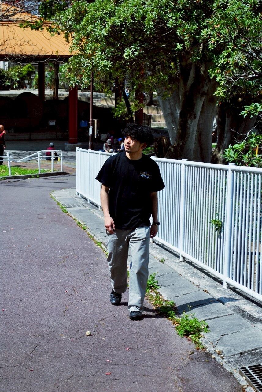 BLACK:167cmMサイズ着用