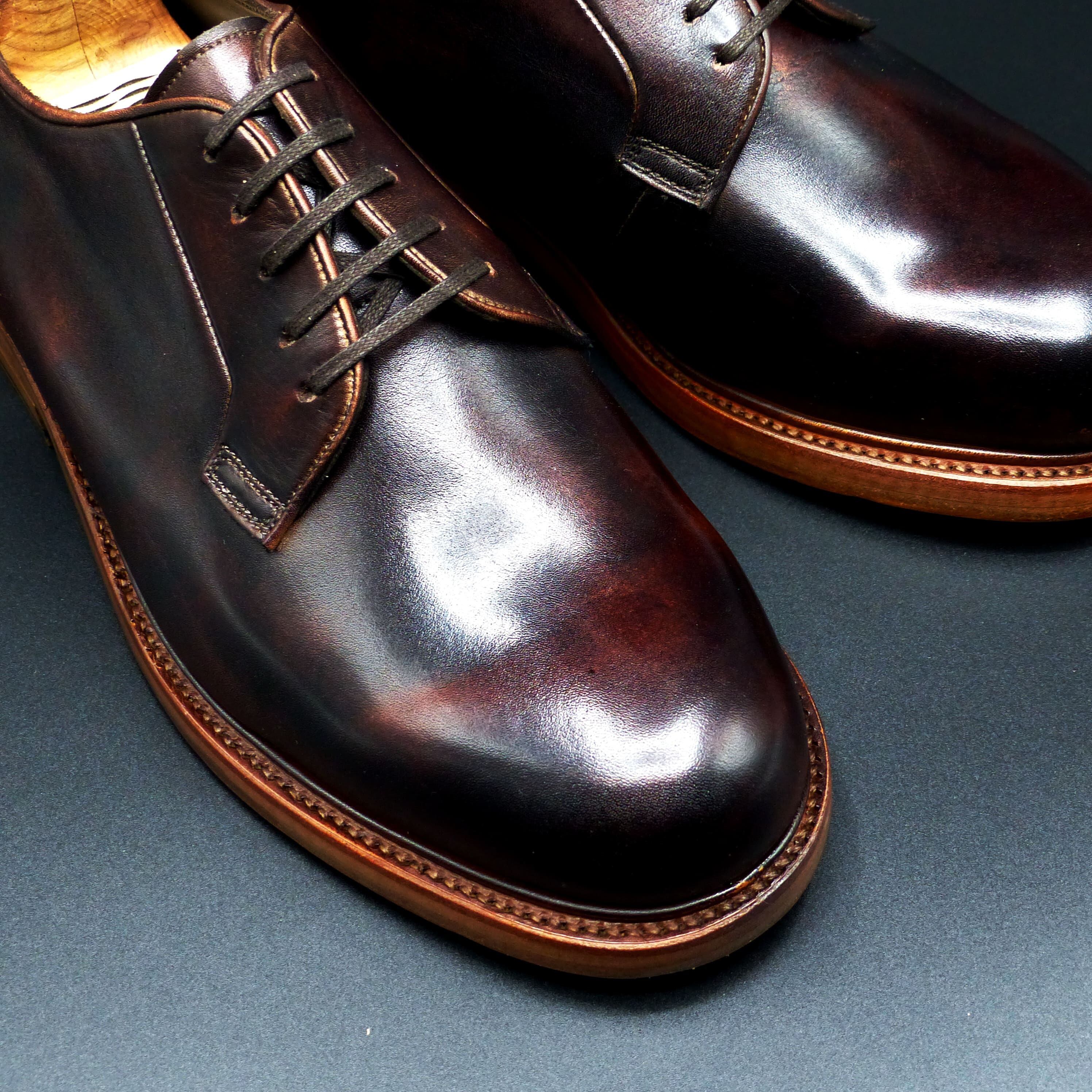 茶色が透ける茶芯調パティーヌ♪