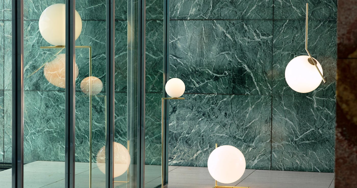 美品◇FLOS フロス IC LIGHTS F1 シルバー FLOS フロス IC