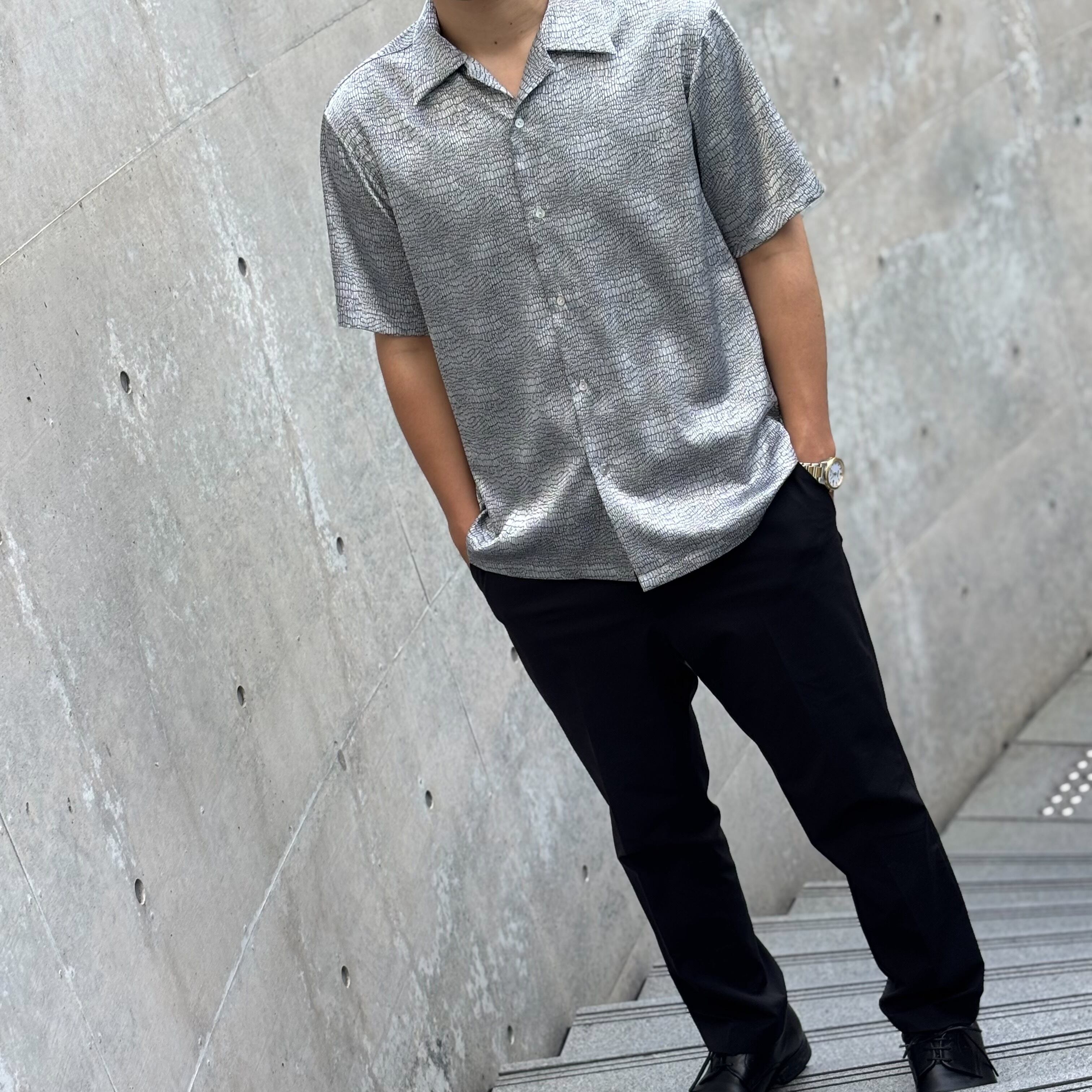 作品例　メンズシャツ