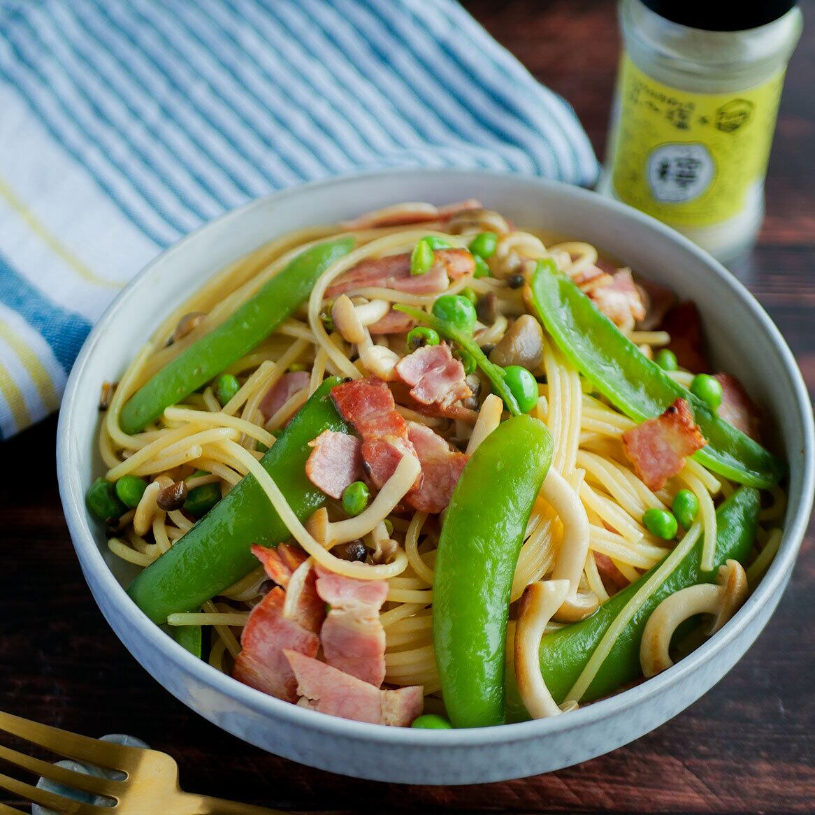 パスタの味付けでさわやかに！