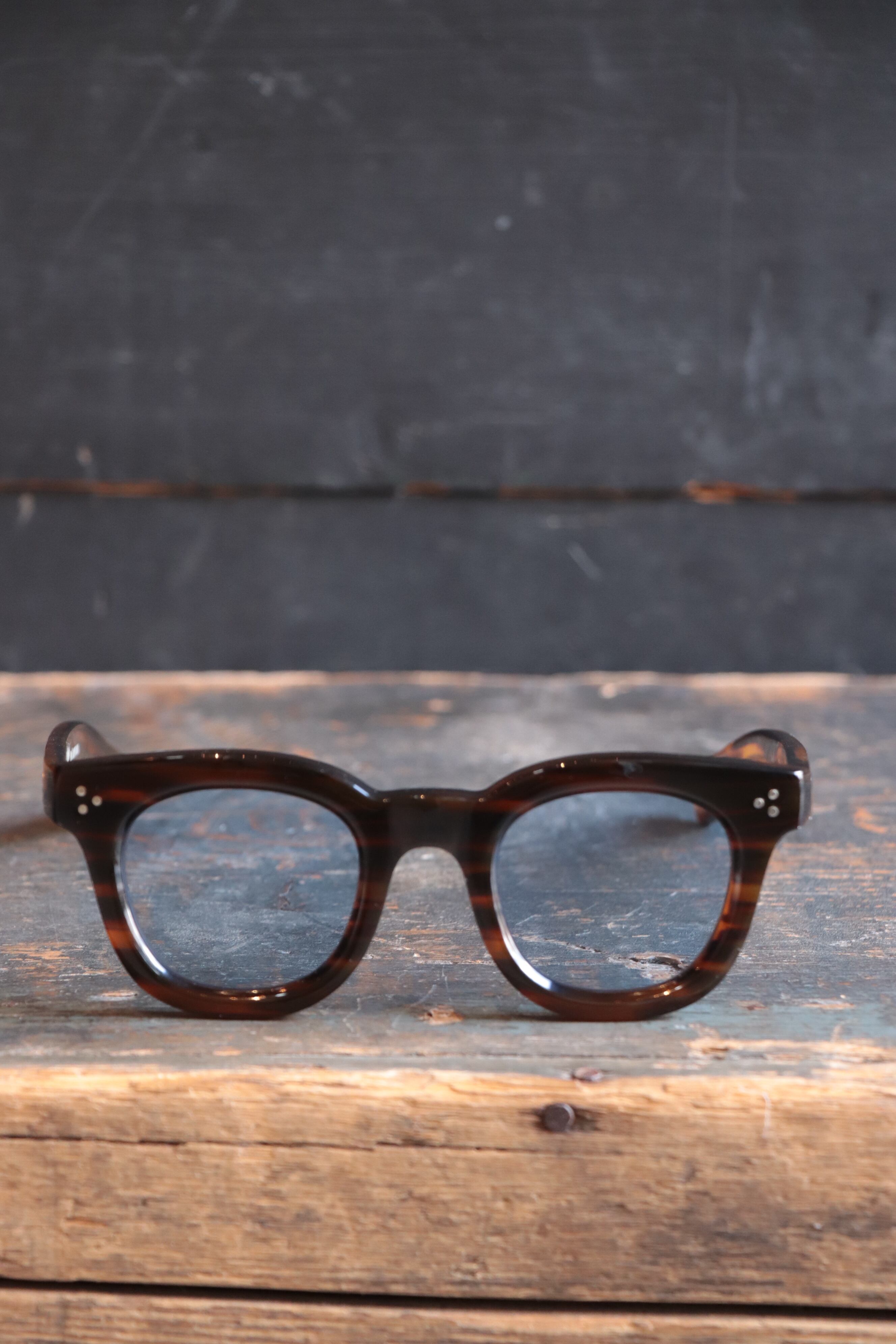 ブラウン×ブルー