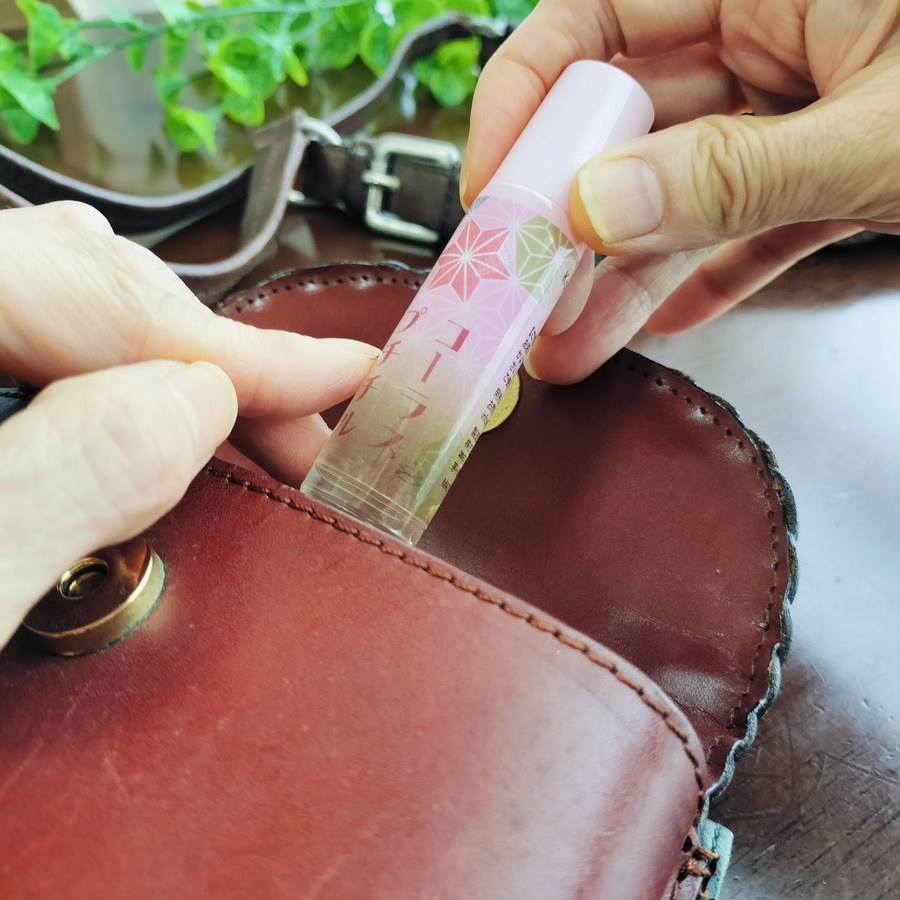 コンパクトなのでさっと鞄に忍ばせて