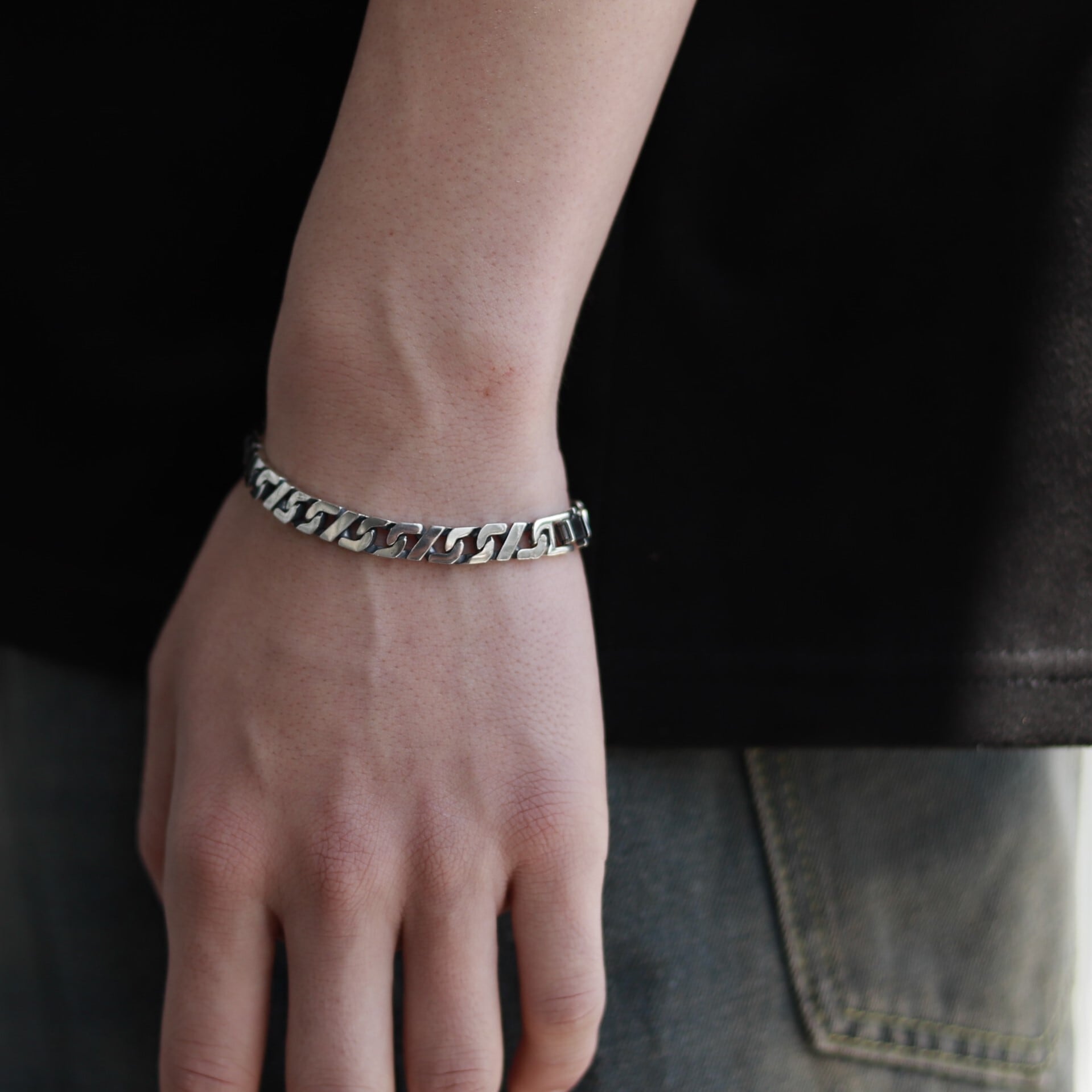 【HERMES】手首で輝く♪チェーンブレスレット、ラージモデル img_0d527015fa0eb2b38d046b4935