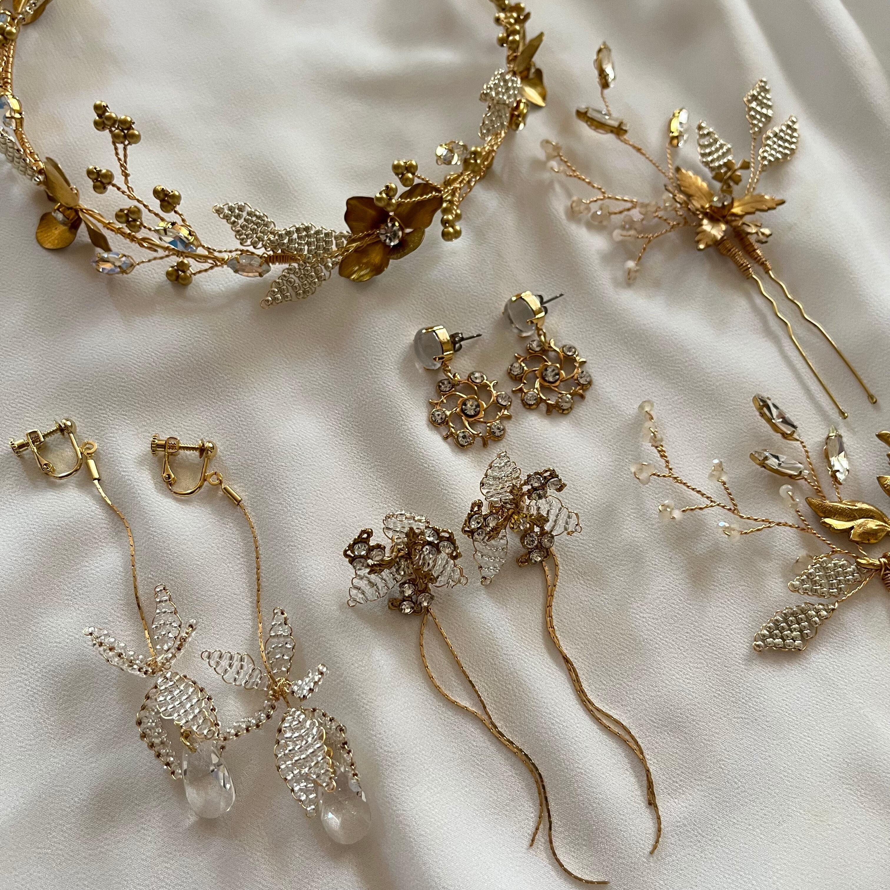 ヘアアクセサリーとの相性も◎