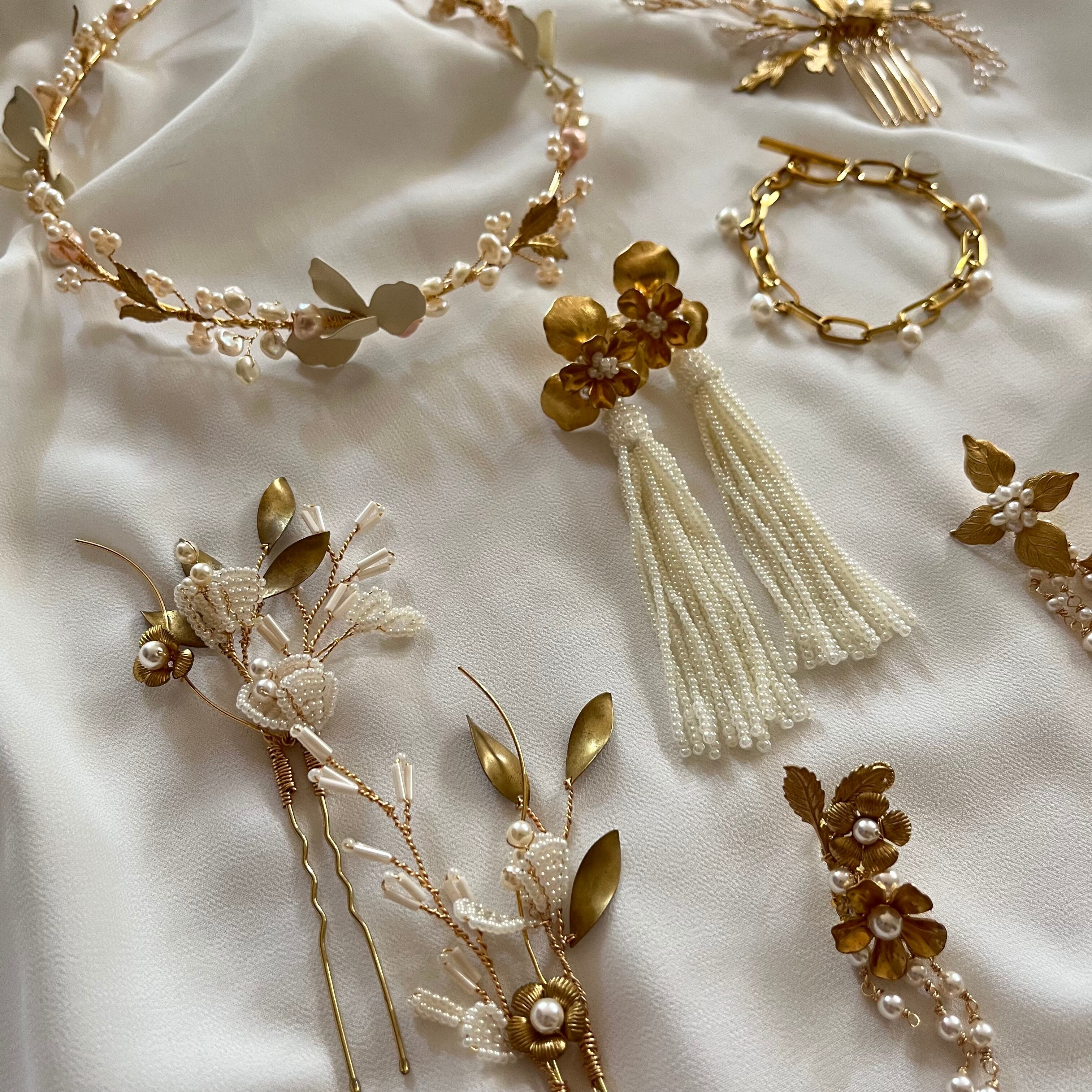 ヘアアクセサリーと合わせても◎