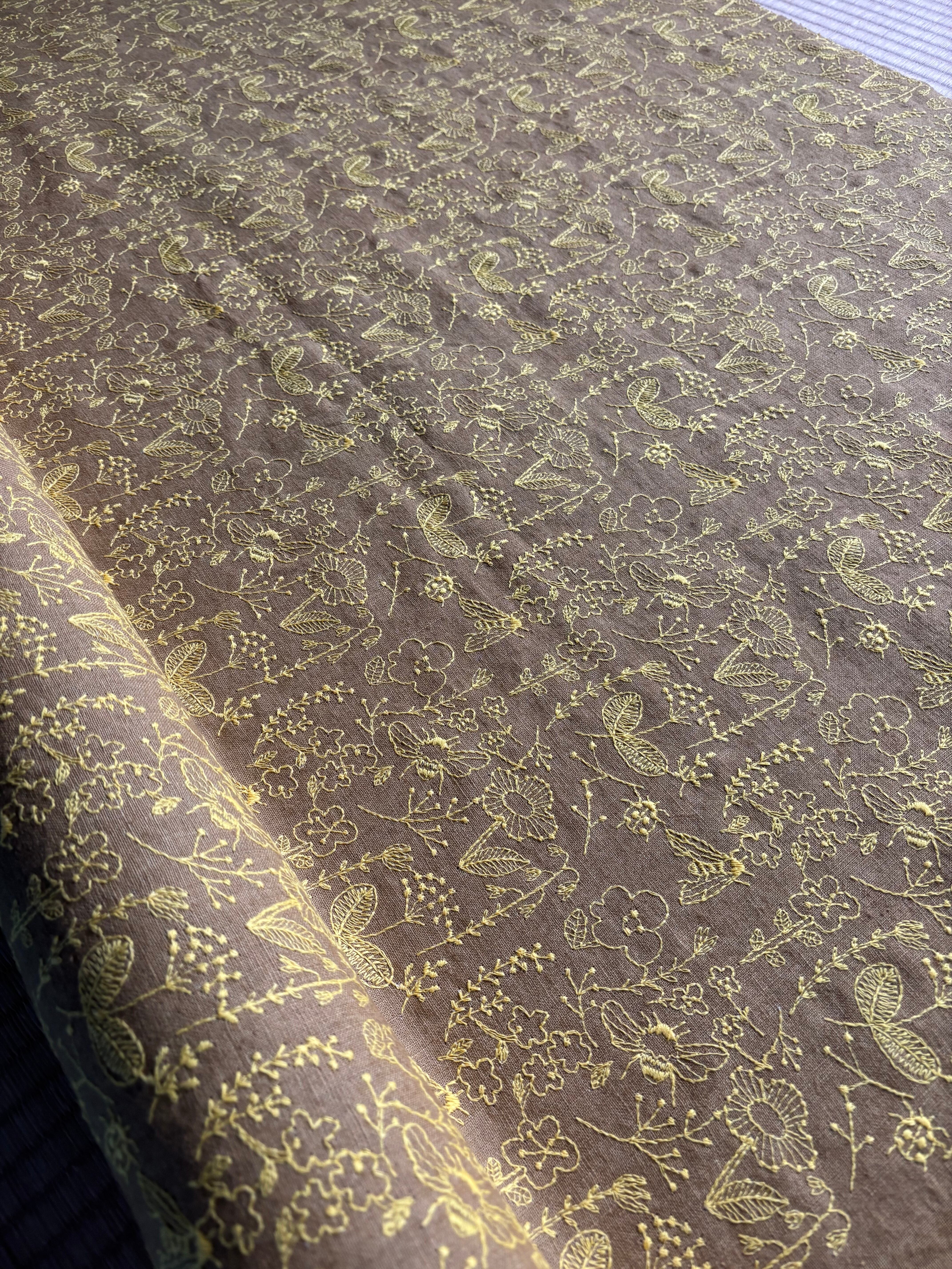 マスタード×イエロー