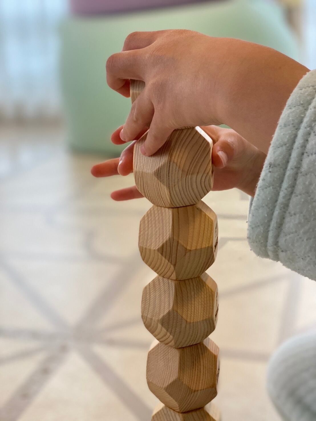 夢中になって積むことを愉しみます