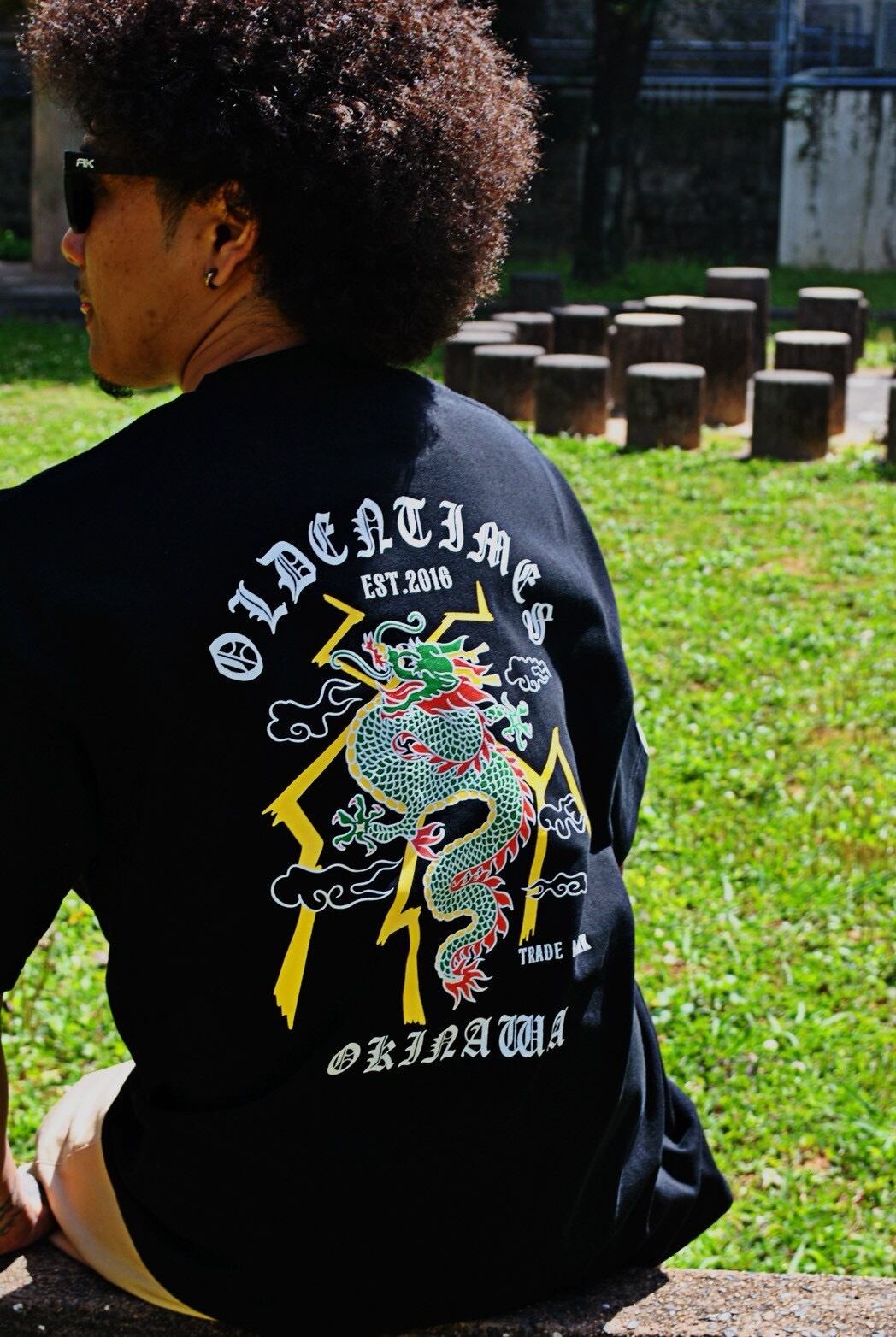 BLACK:164cmMサイズ着用