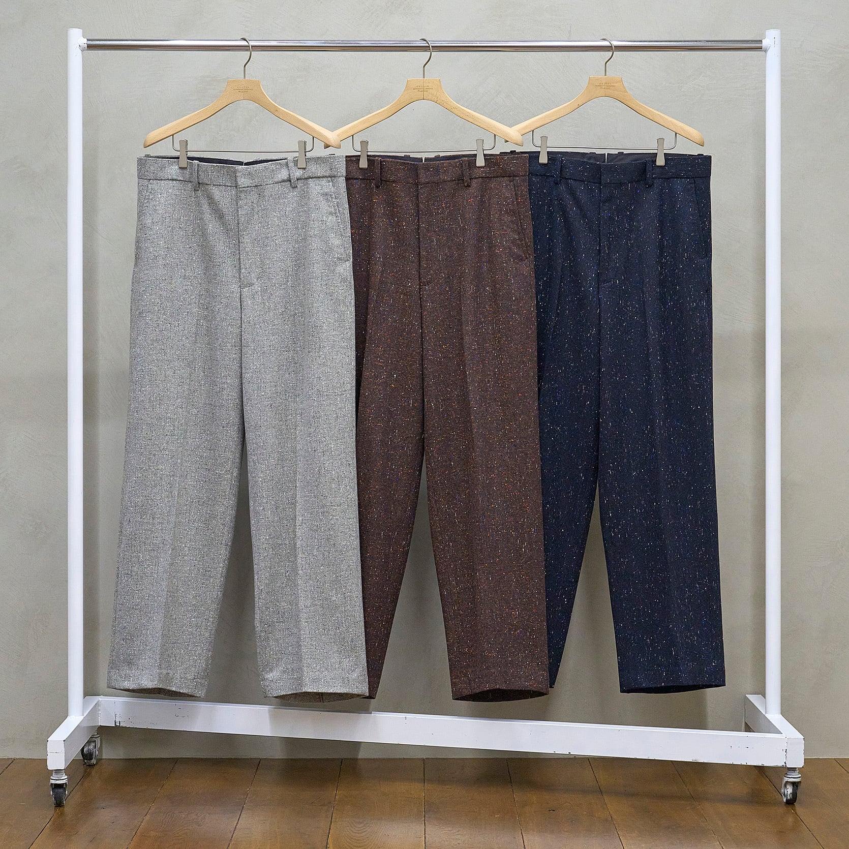 パンツ UNUSED Loro Piana Slacks UW1173 UW1173 - Loro Piana Slacks(BROWN) - H-L