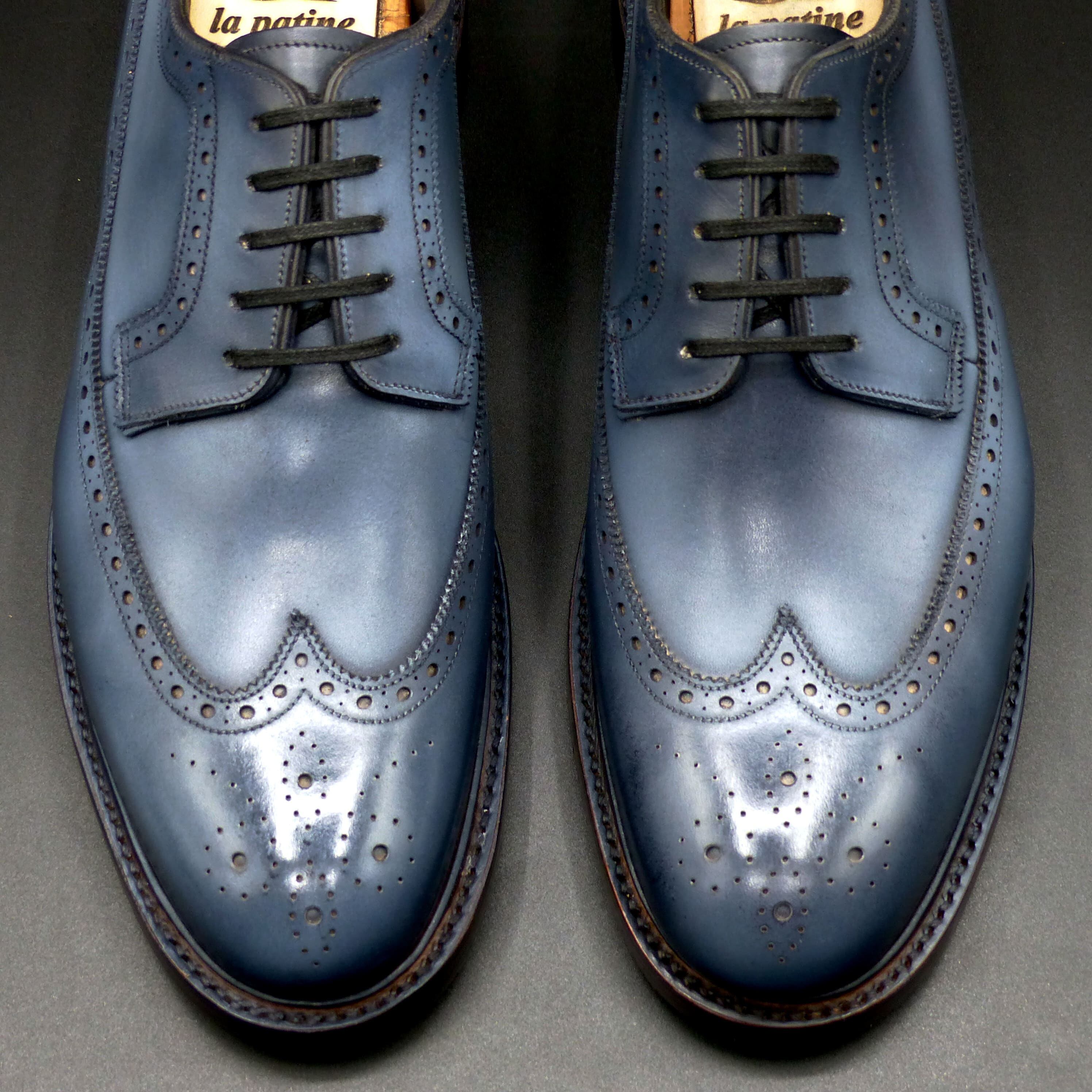 上品なフォルムの欧州調アーモンドトゥ