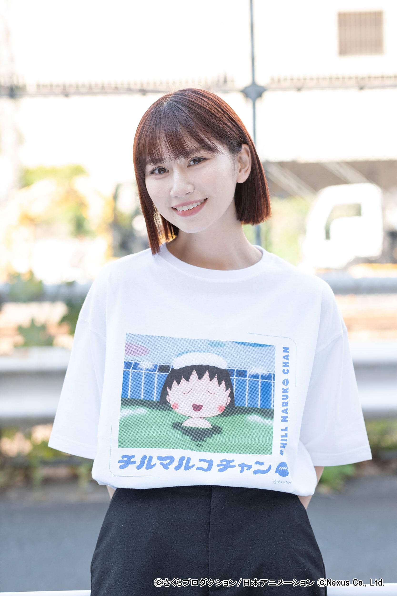 場面写ビッグシルエットTシャツ～極楽極楽～ | CHILL MARUKO CHAN