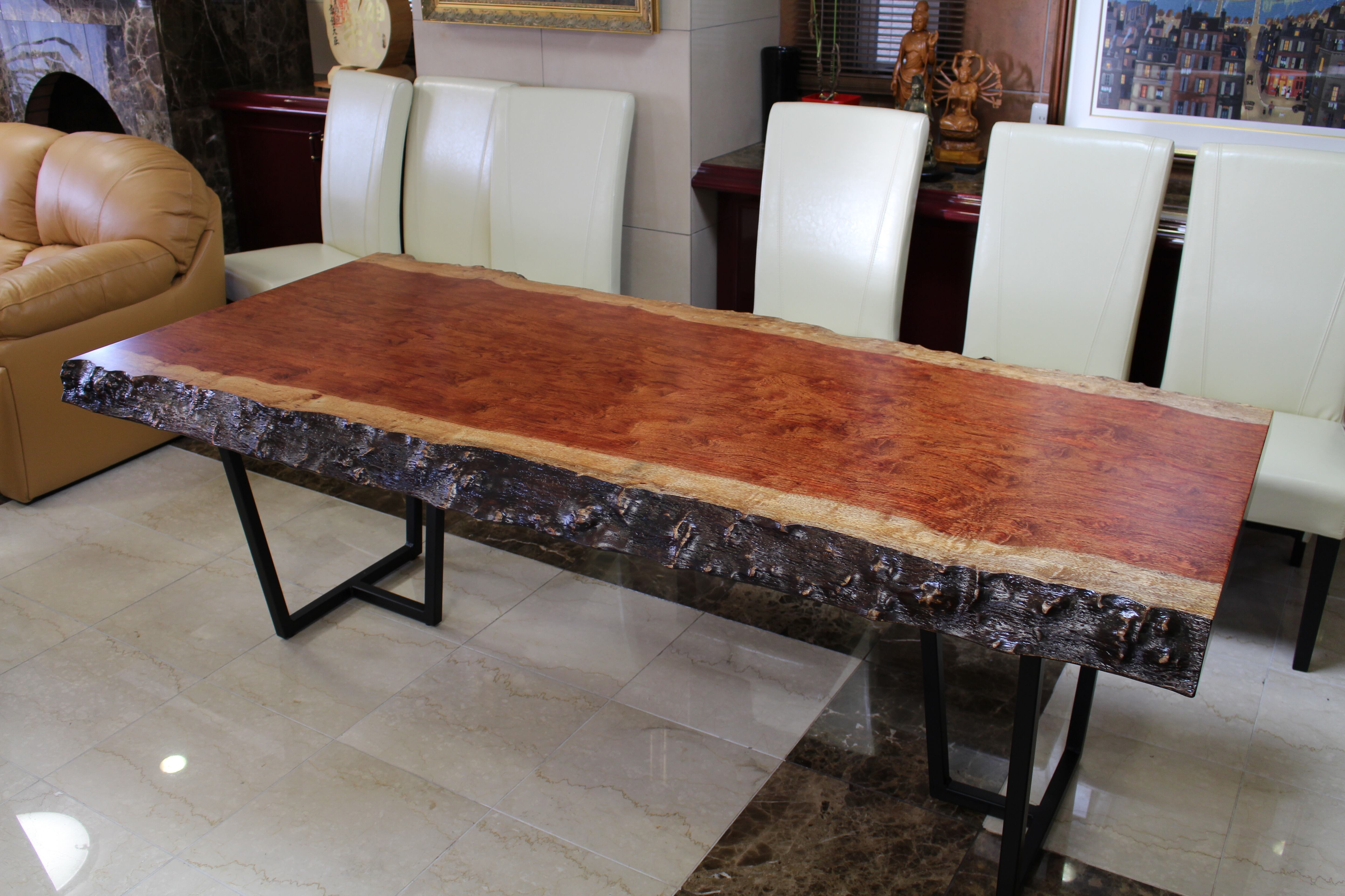 《納品事例》ブビンガ　一枚板