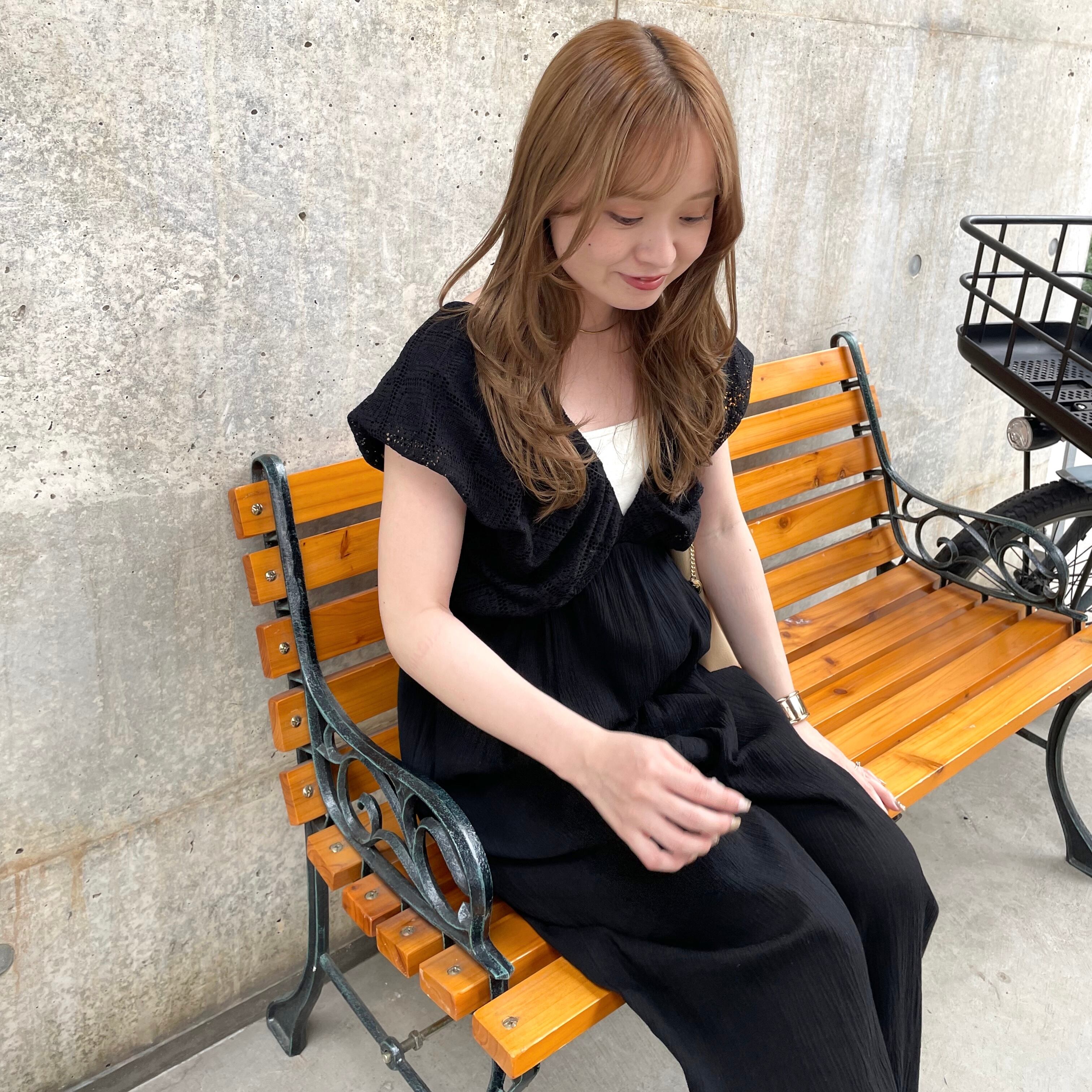 145cm / black size1（裾上げ7cm）