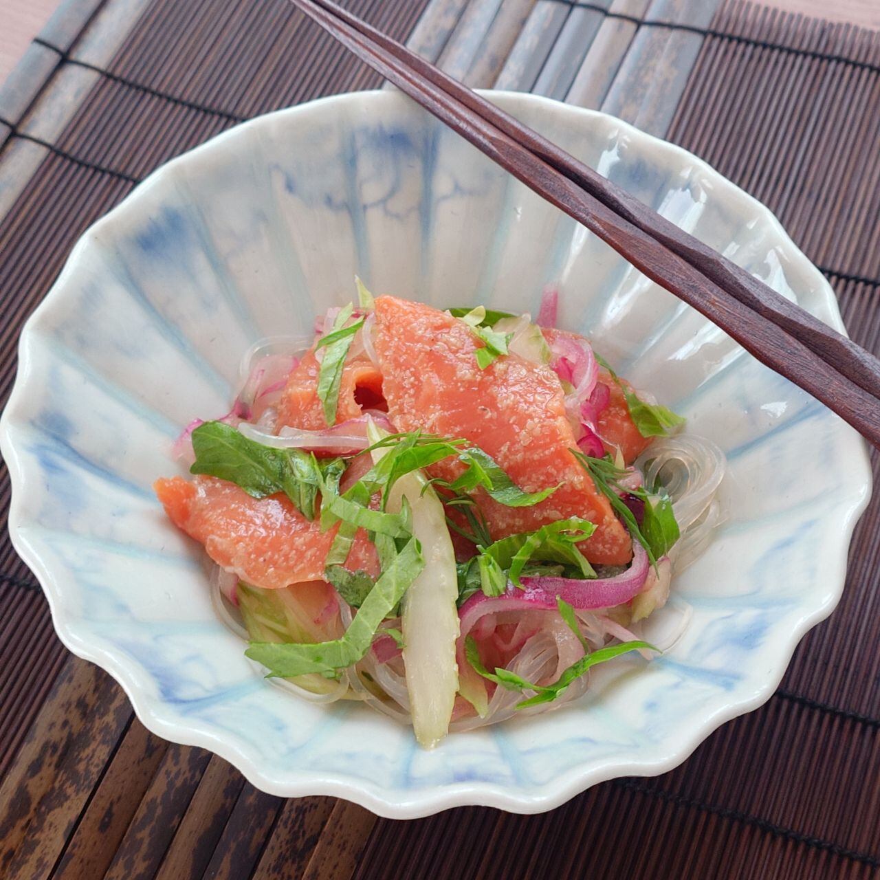漬け丼の具　三陸産 活〆銀鮭サーモン ごまだれ アレンジ例