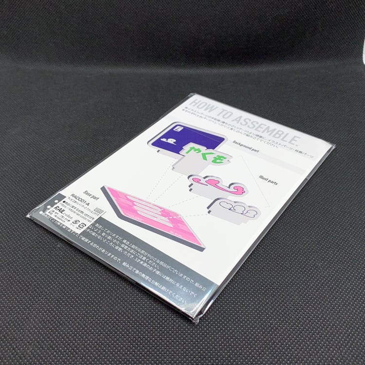 包装状態 (台紙・説明書)