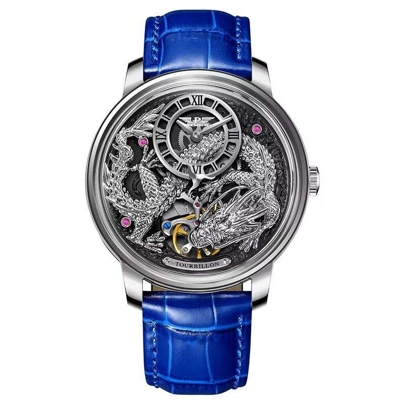 シルバー＆銀青龍：ブルーベルト