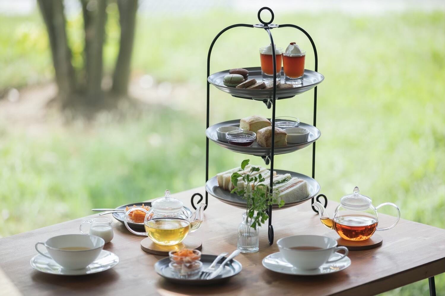 ティールームは日本紅茶協会「おいしい紅茶の店」認定店