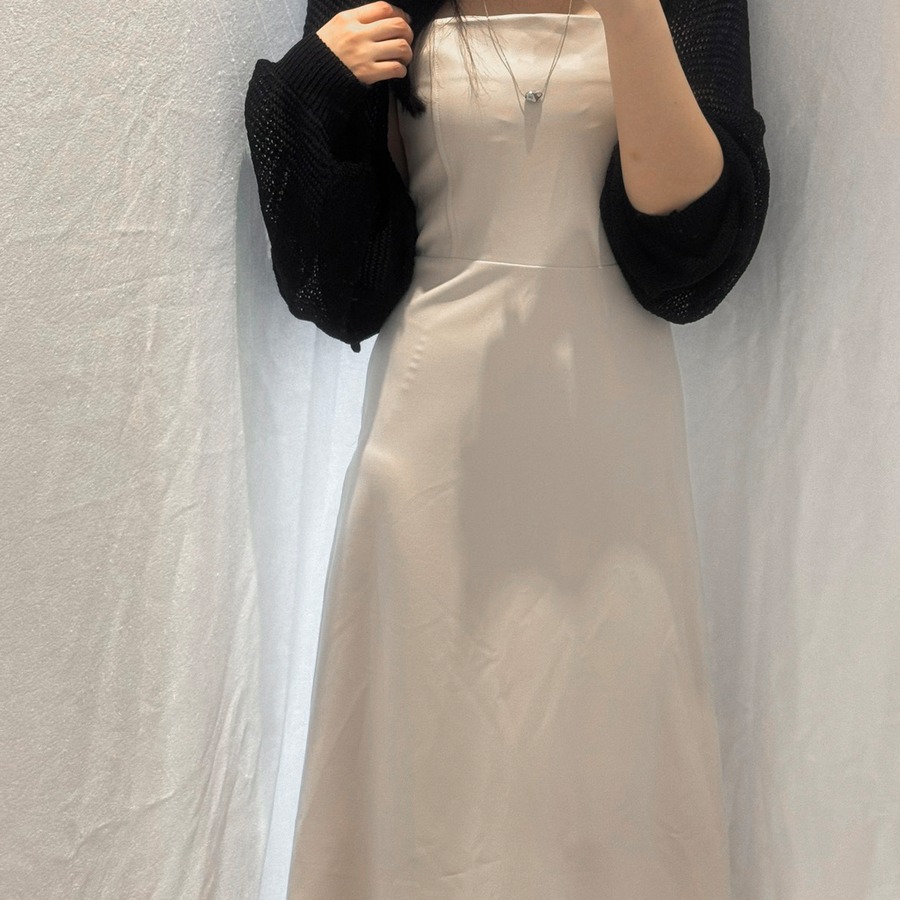160cm ベージュ F着用