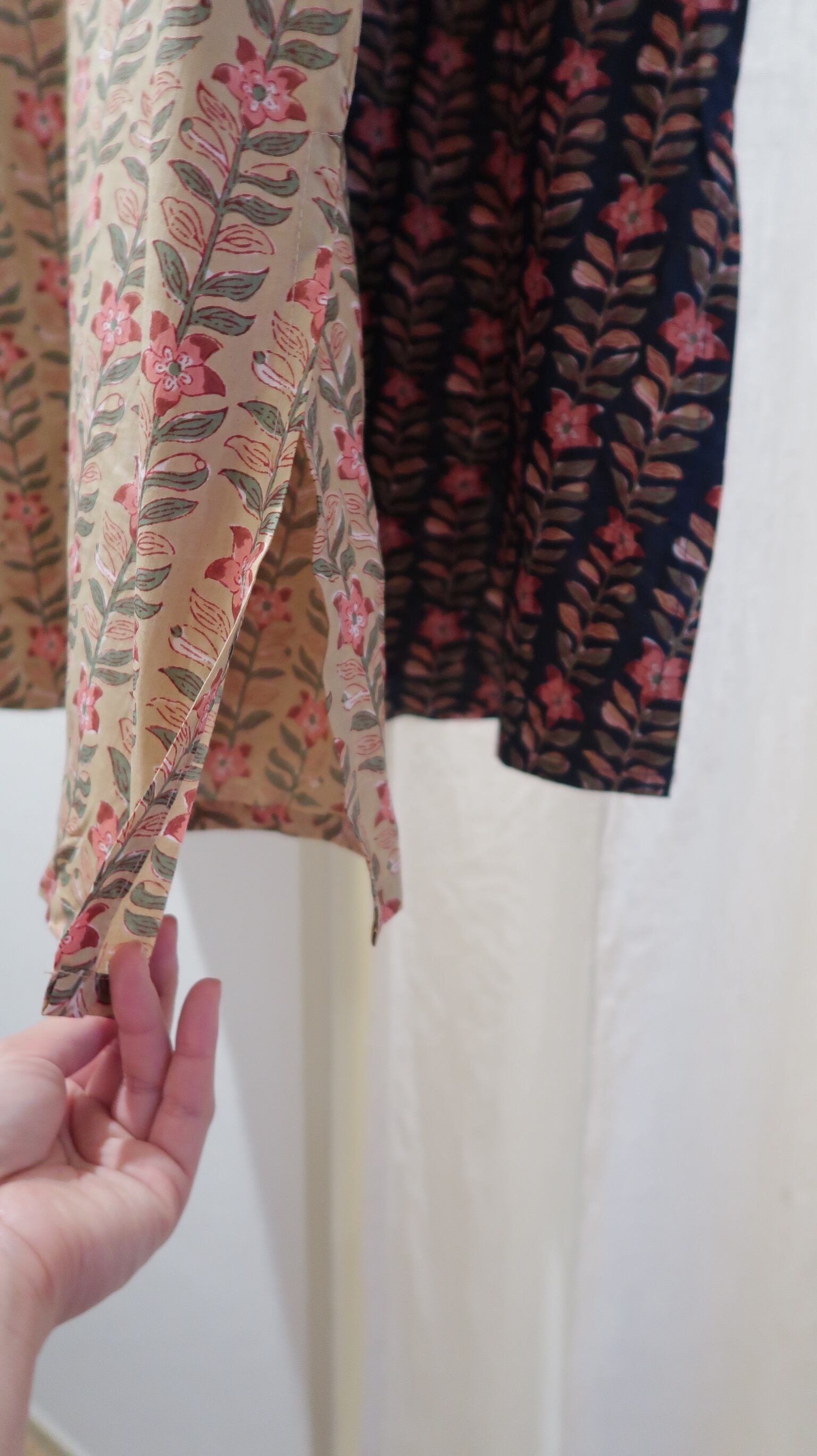 スリットはすこし深め。