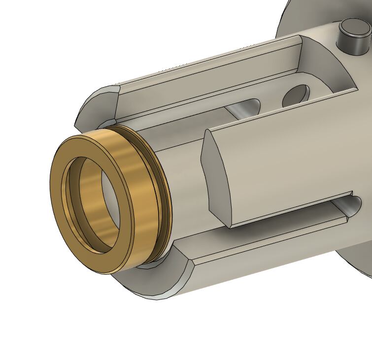 バレルの安定性が向上します（*ホップアップチャンバーがスタビライザーの配置を許可している場合）