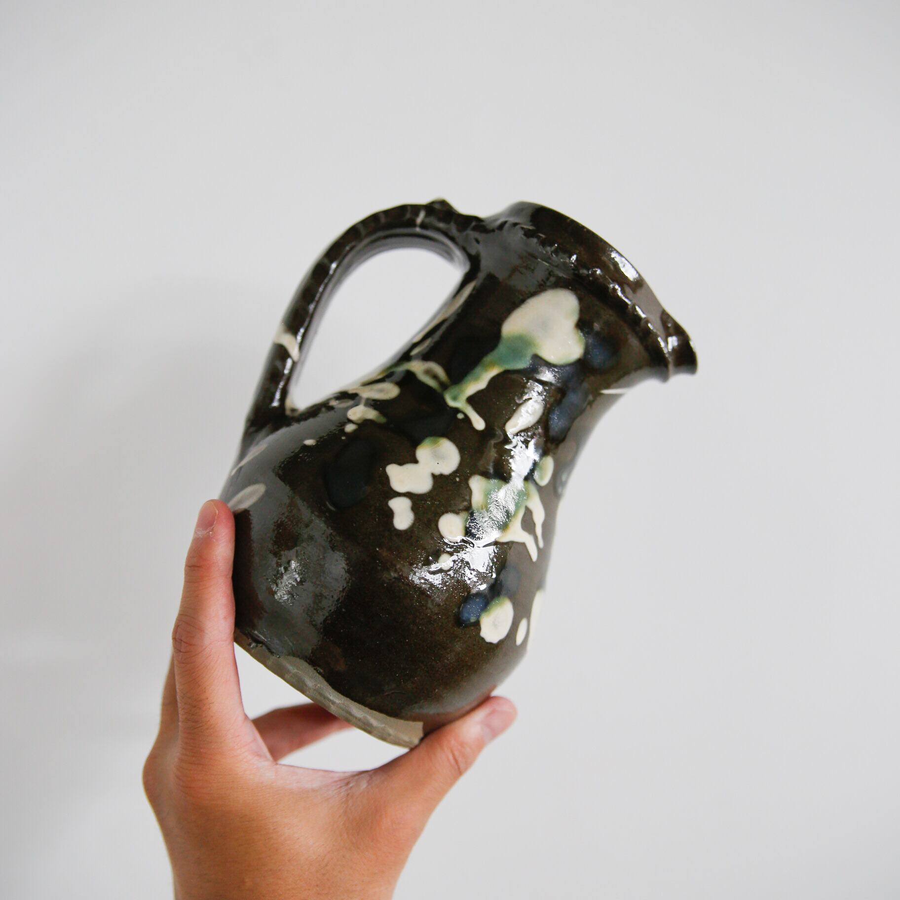 池田拓磨 陶芸 顔型壁掛け装飾品