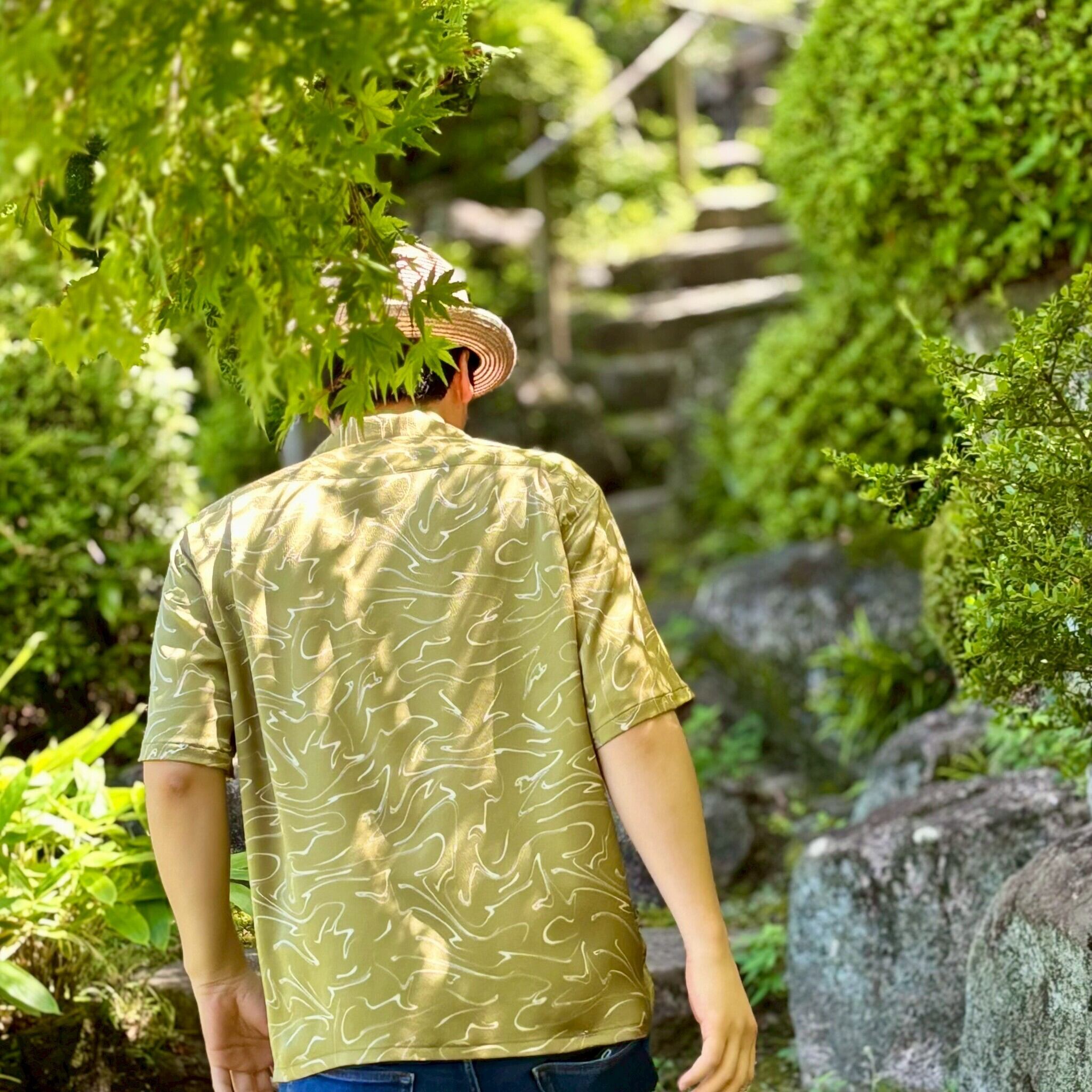 作品例　メンズシャツ