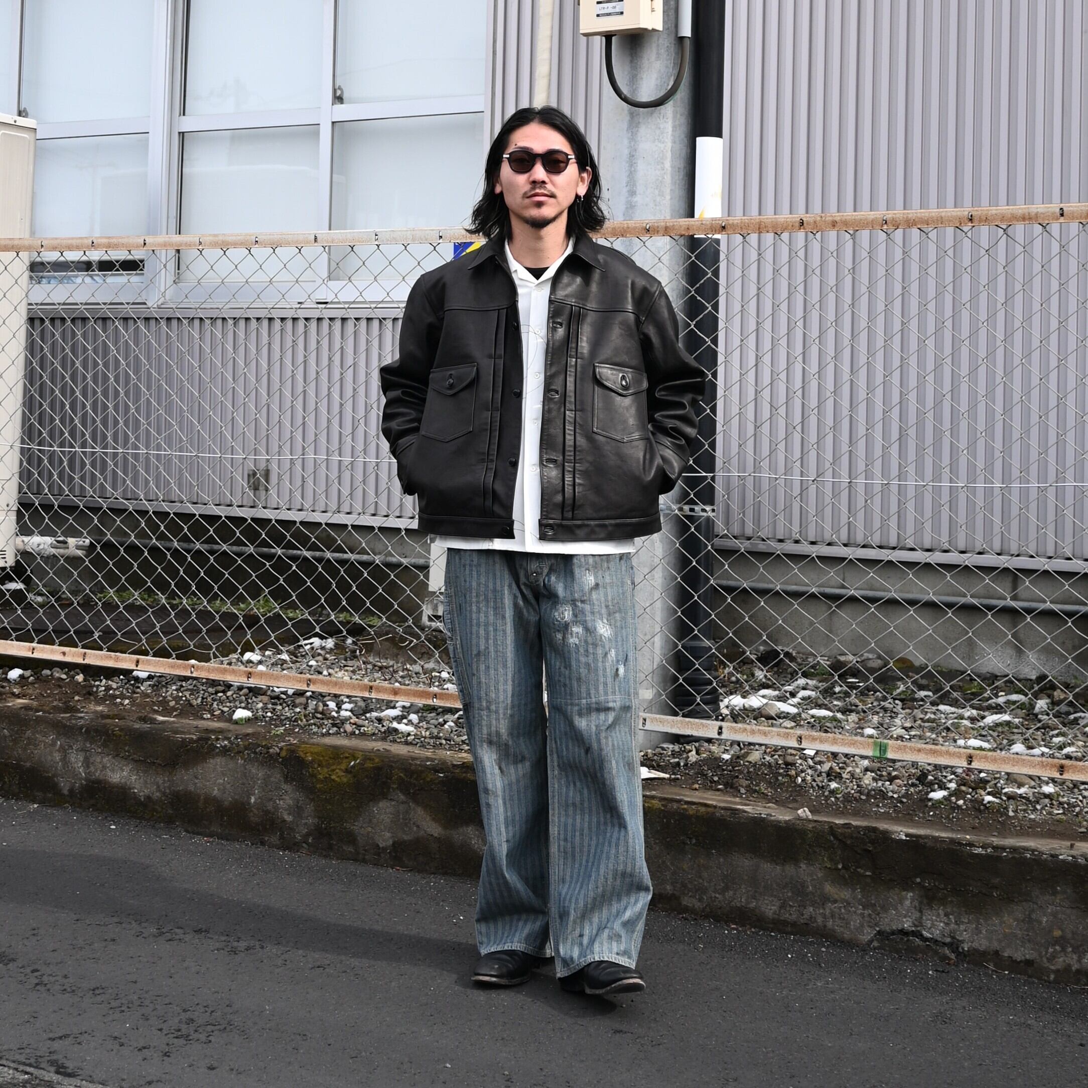 OLD JOE / PATINA HORSE-HIDE JEAN JACKET | GANKO