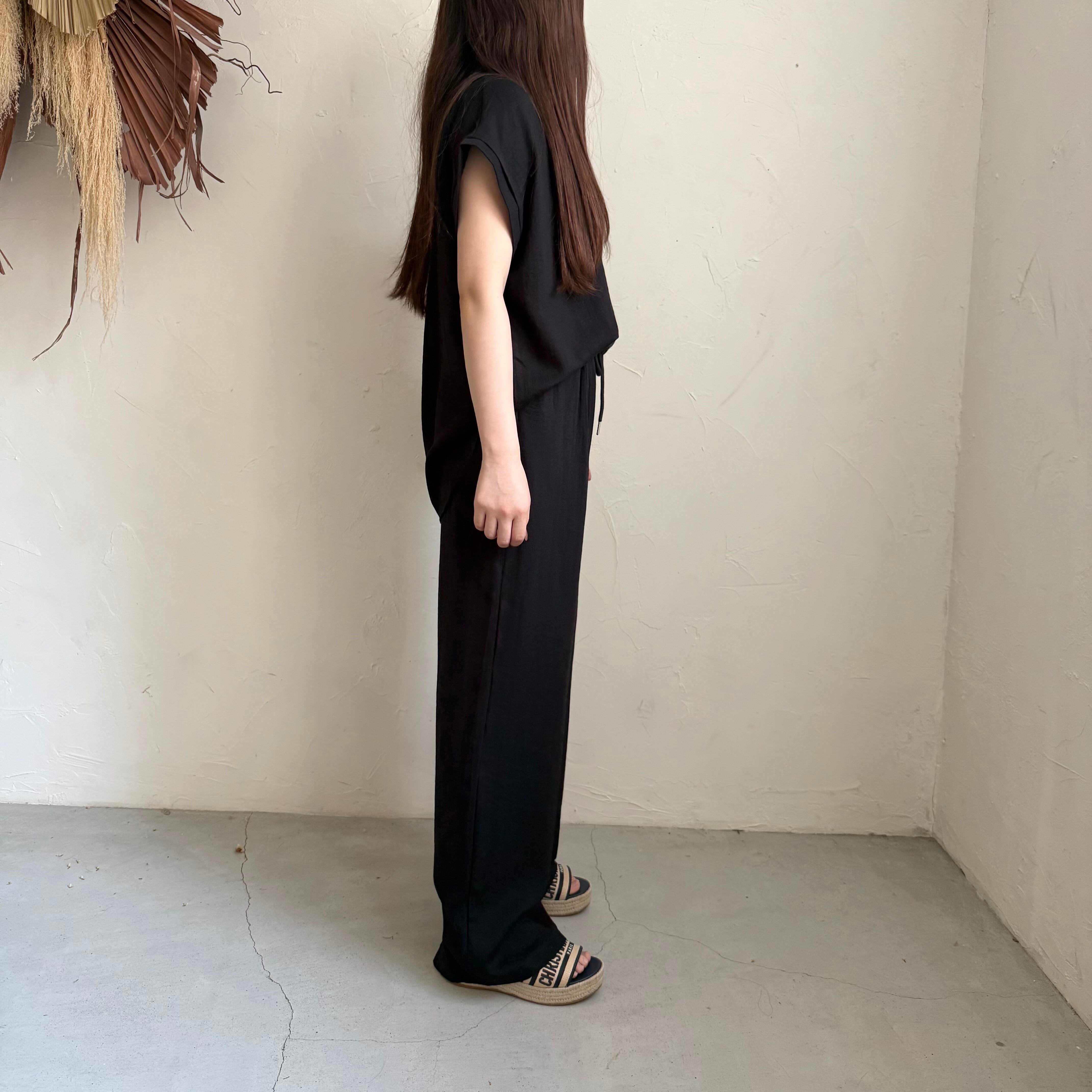 158cm ブラック着用