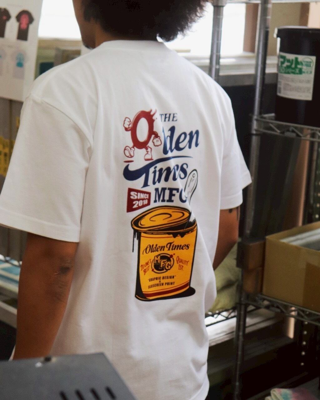 WHITE:164cmLサイズ着用