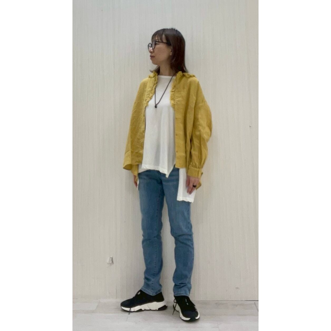 千葉店  159cm  /  着用カラー WHITE