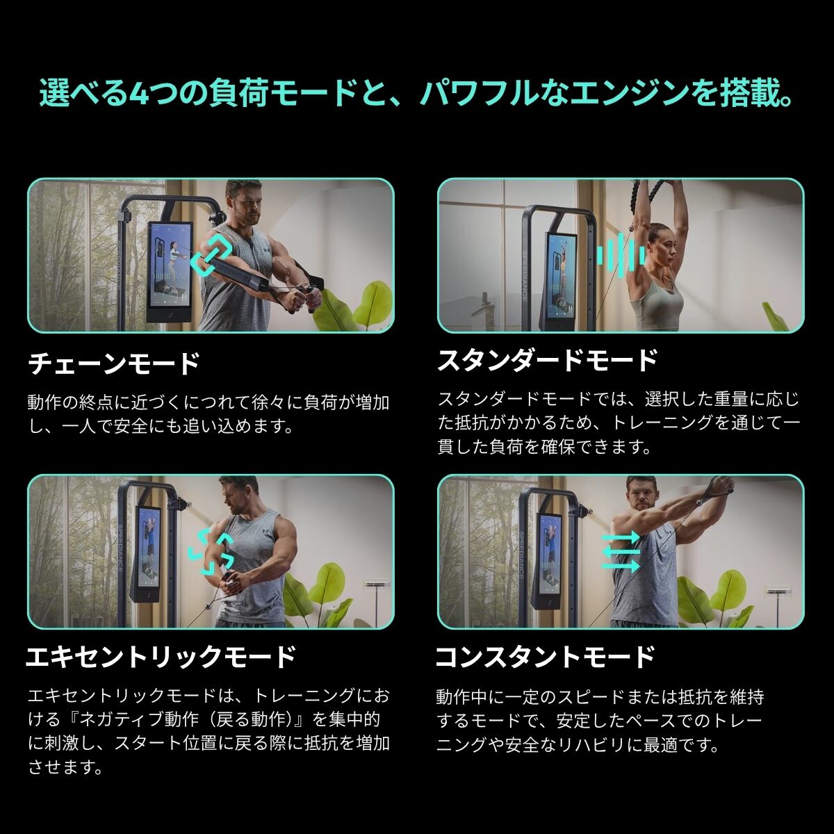 送料無料】DELTA FITNESS限定保証付き Speediance Gym Monster 2