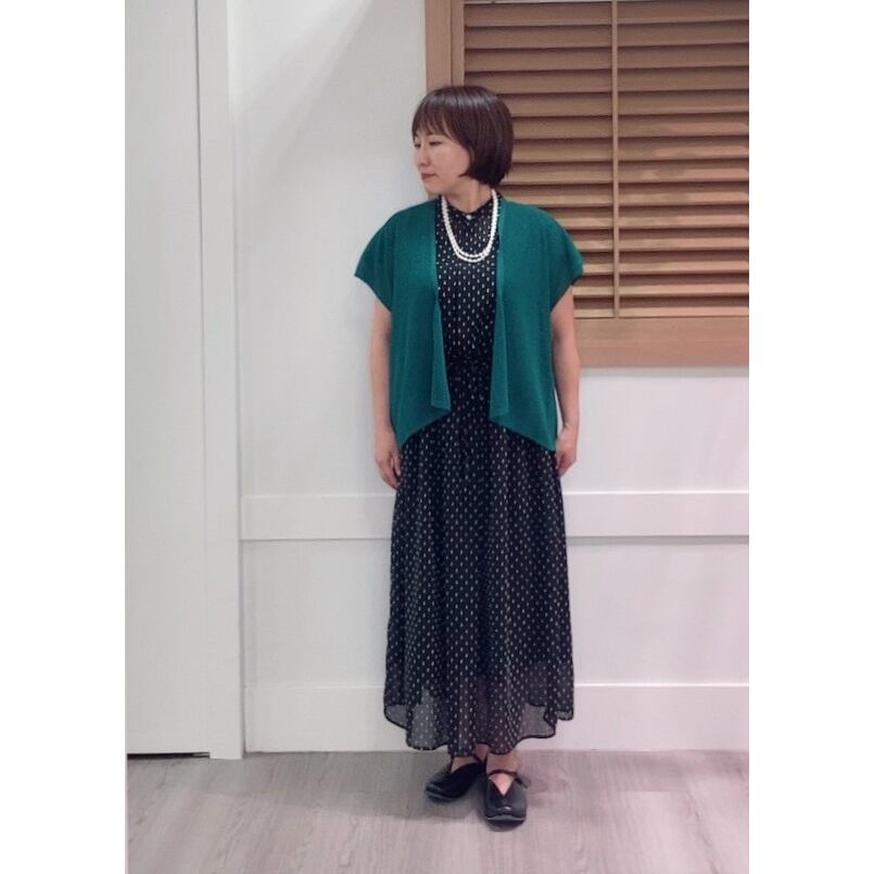 川越店  153cm  /  着用カラー グリーン