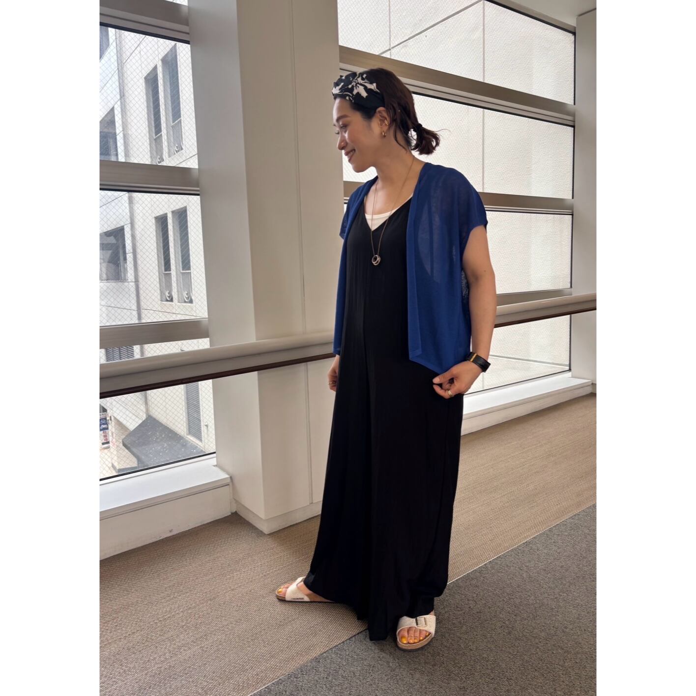 熊本店  159cm  /  着用カラー ブルー