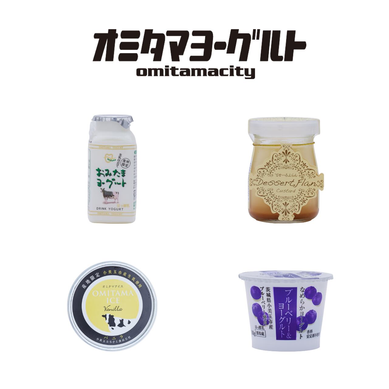 小美玉ふるさと食品公社様の乳製品