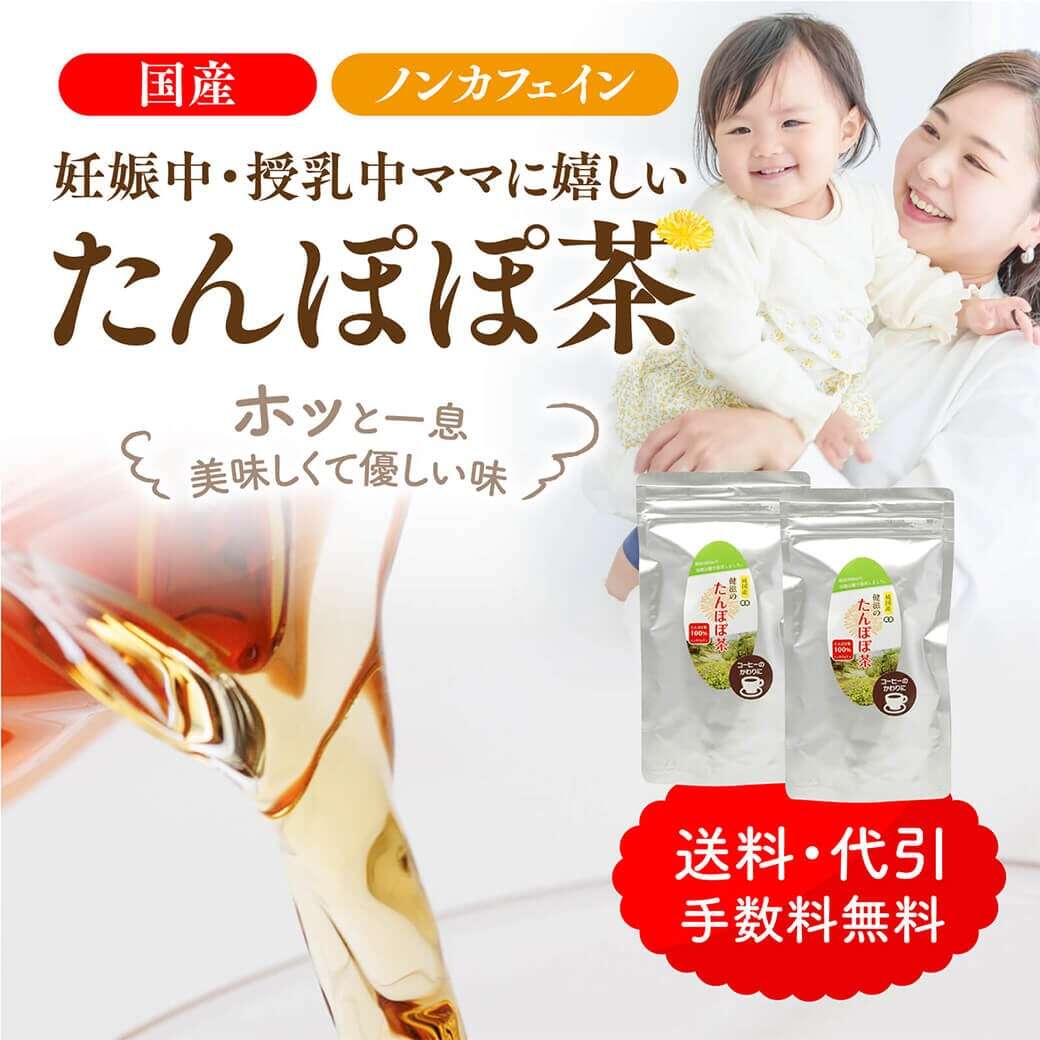 1/2 お試しパック】健滋の国産たんぽぽ茶（ティーバッグ10コ入